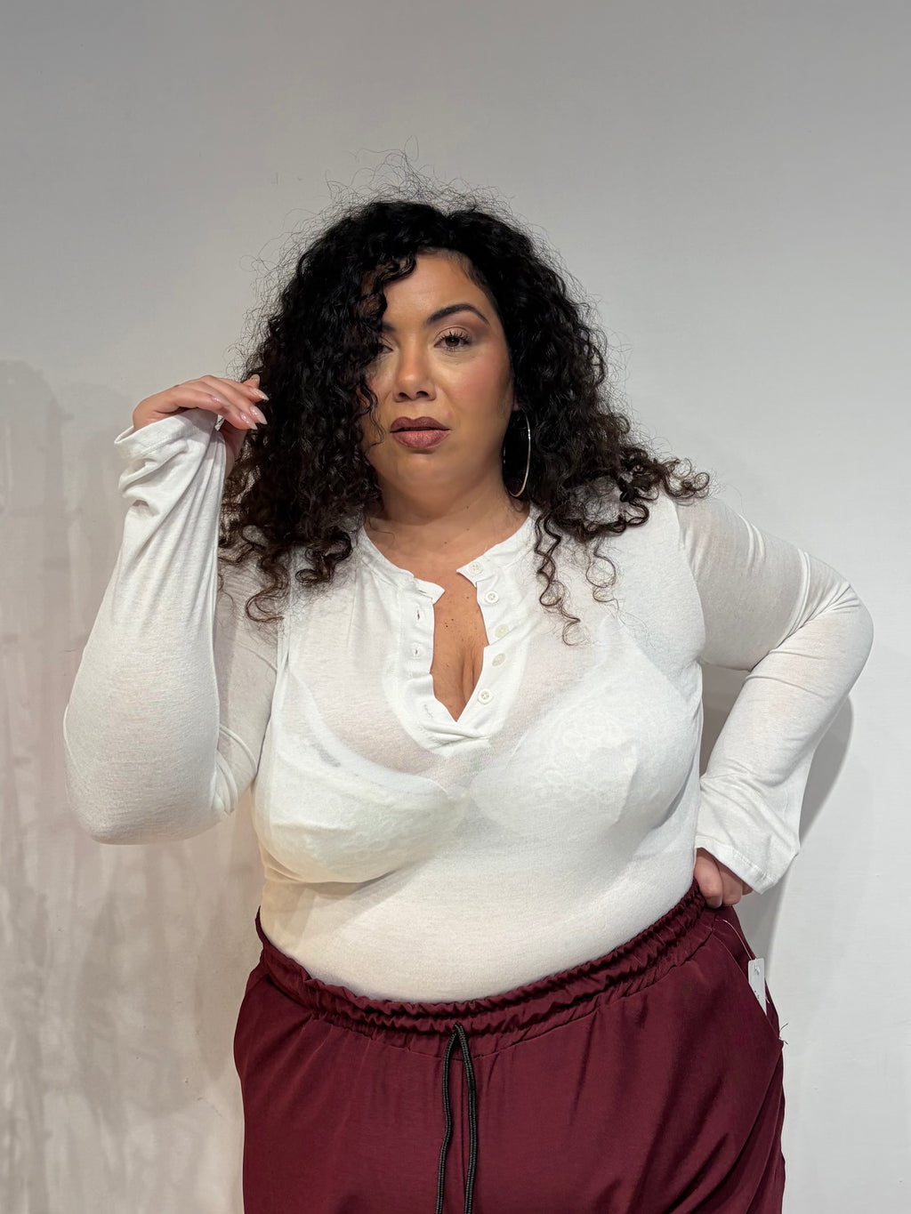 Maglia Serafina Bianca