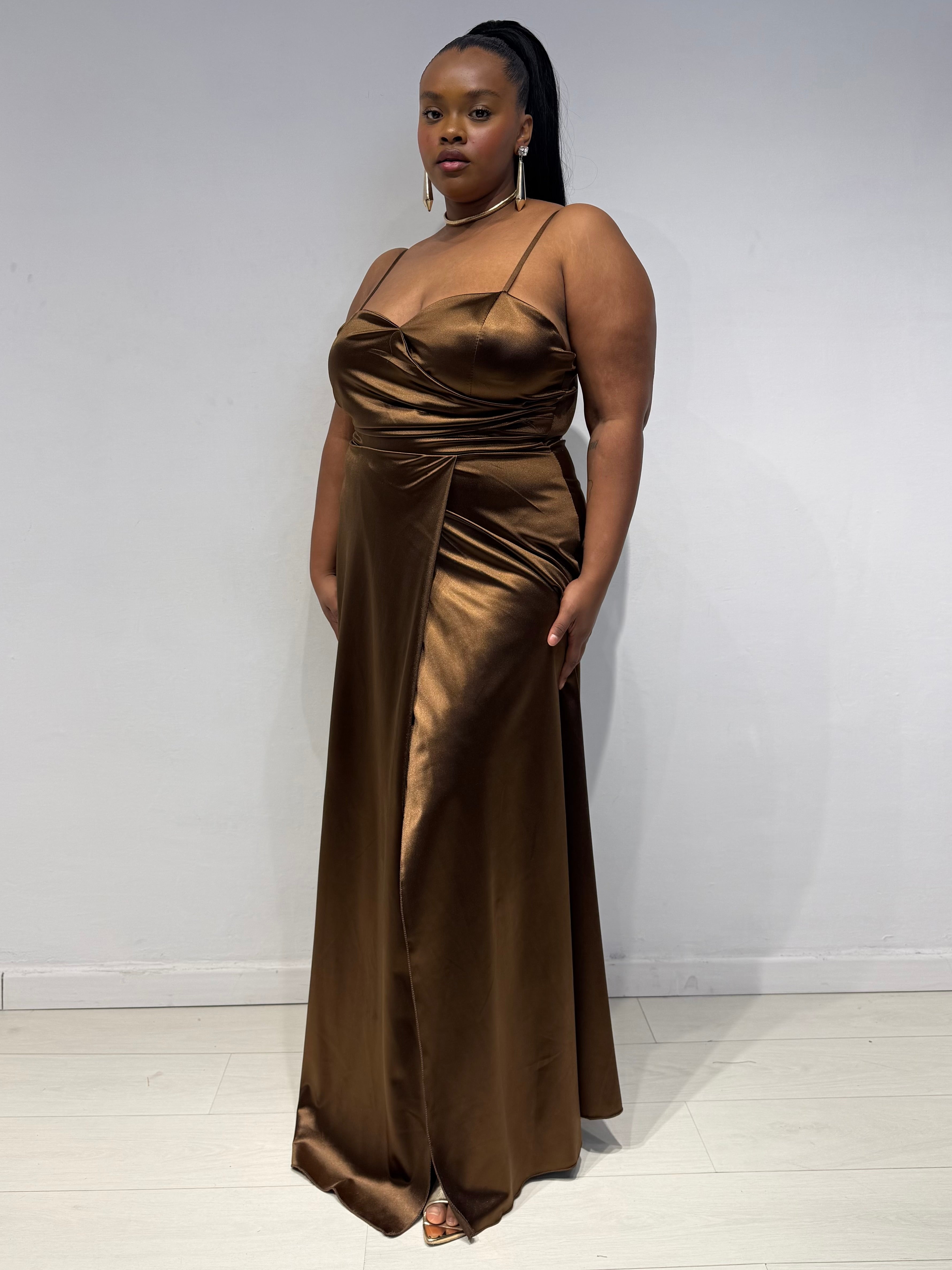 Abito Janet Bronzo