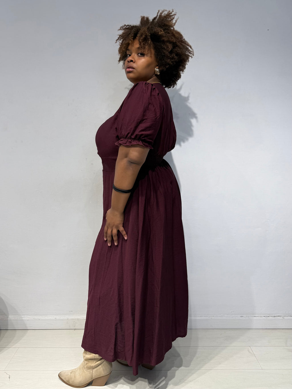 Abito Giordana Bordeaux