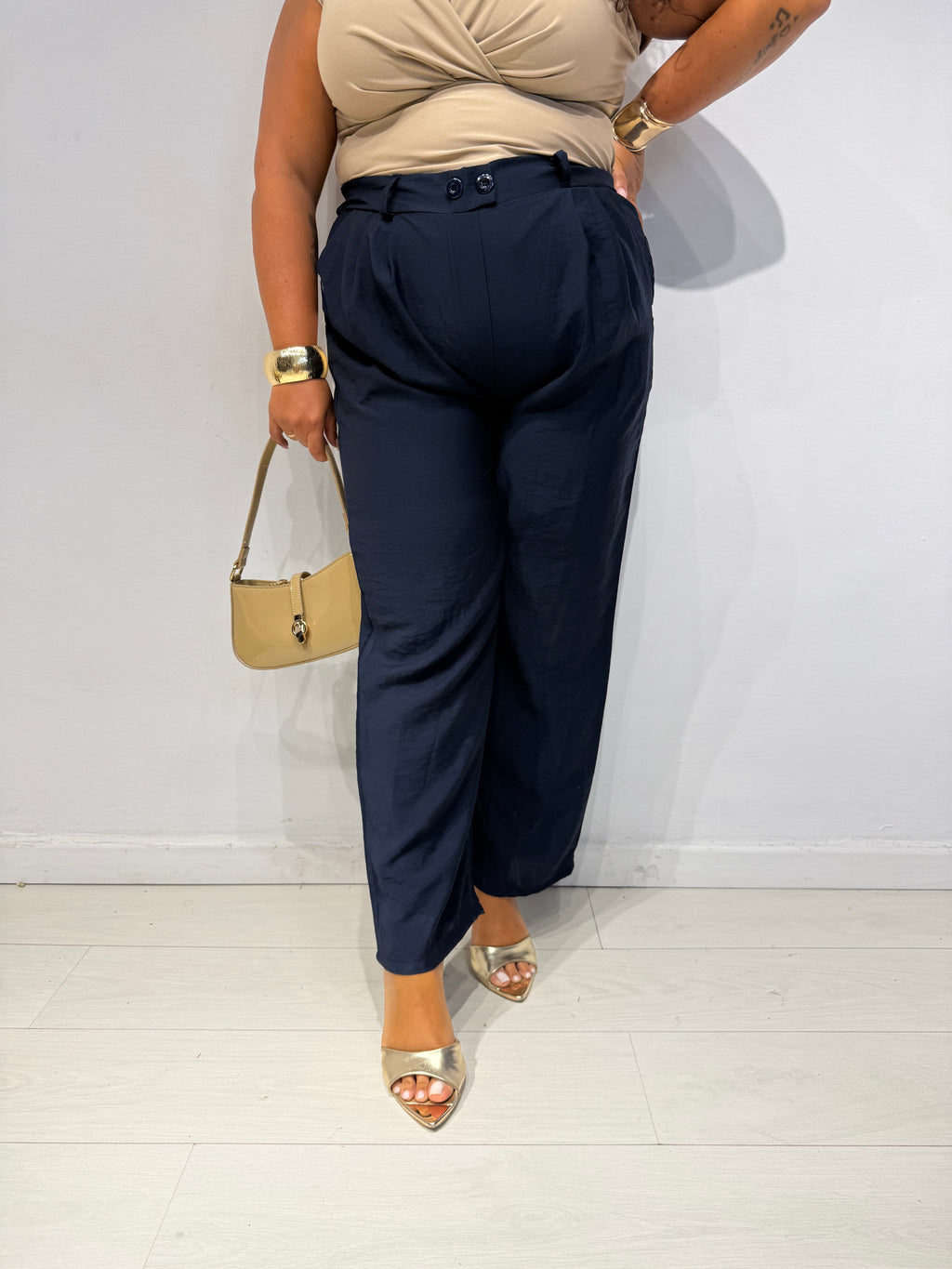 Pantaloni Giovanna Blu