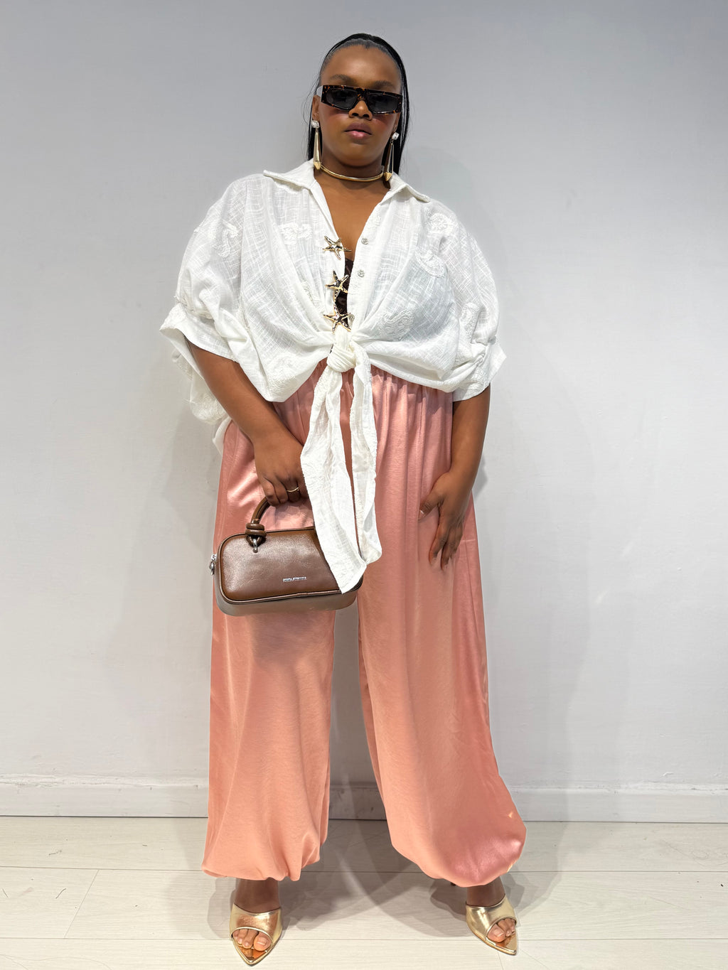 Pantaloni Aladin Rosa
