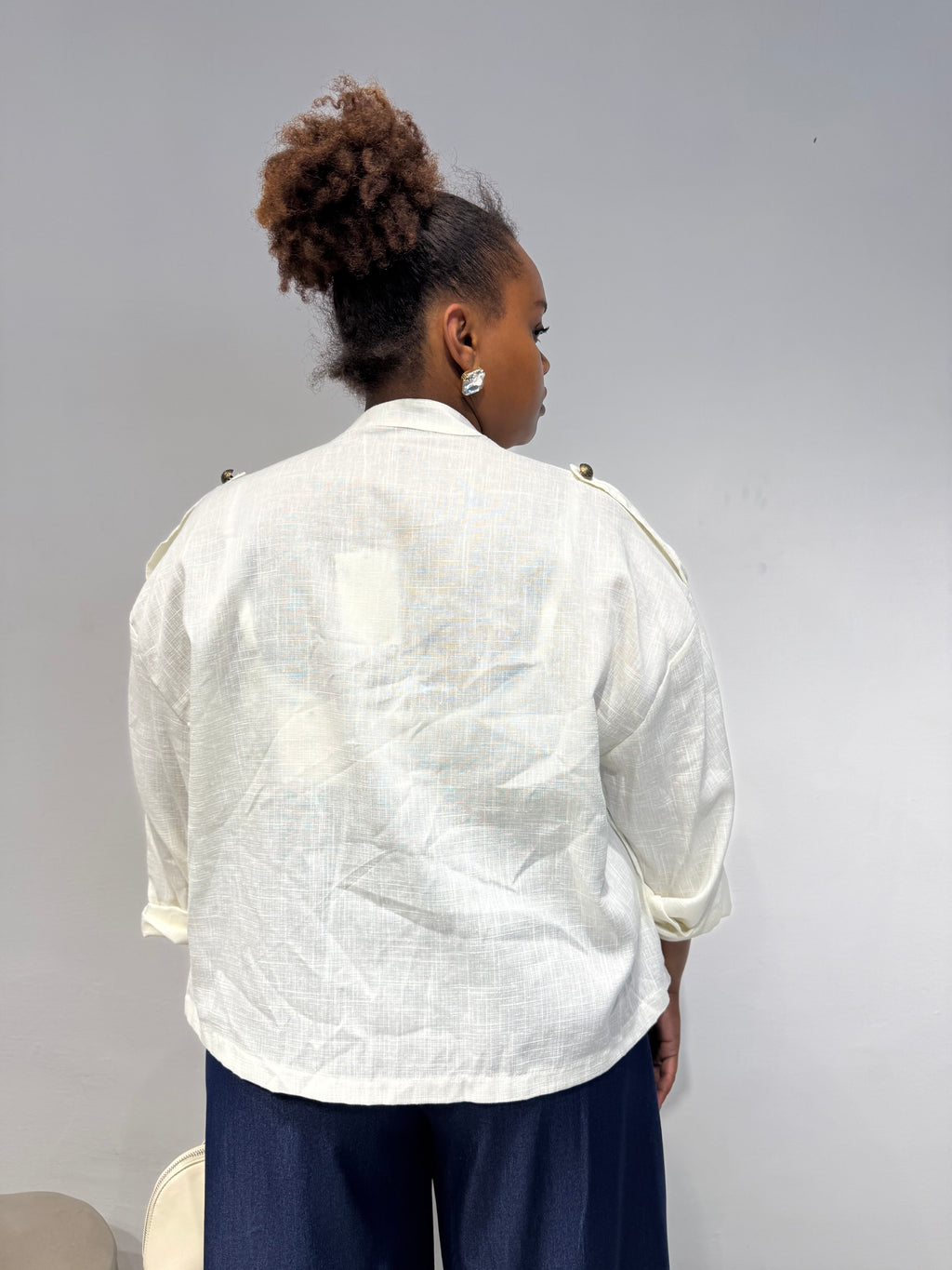 Giacca Camicia Lady Bianca