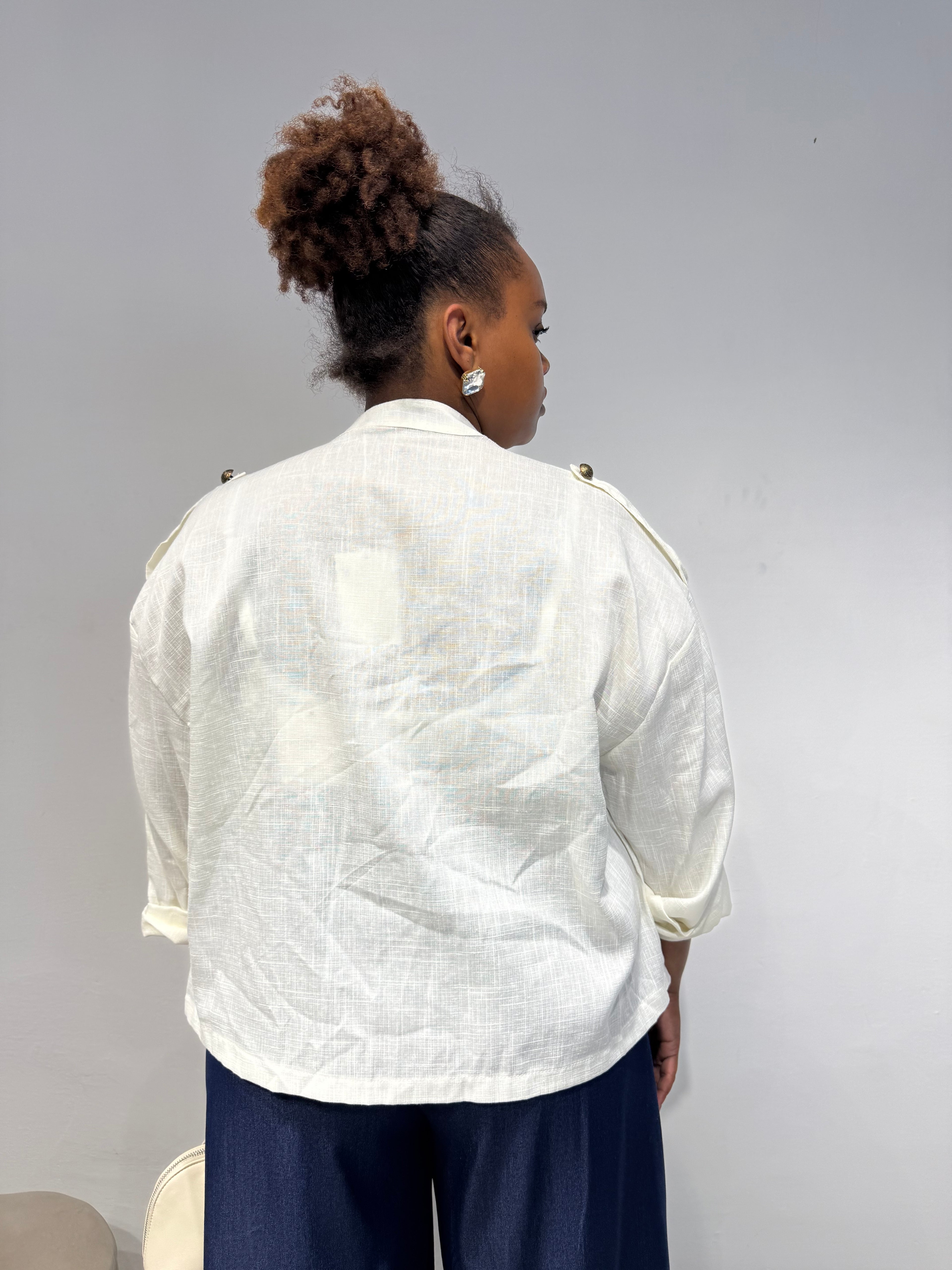 Giacca Camicia Lady Bianca