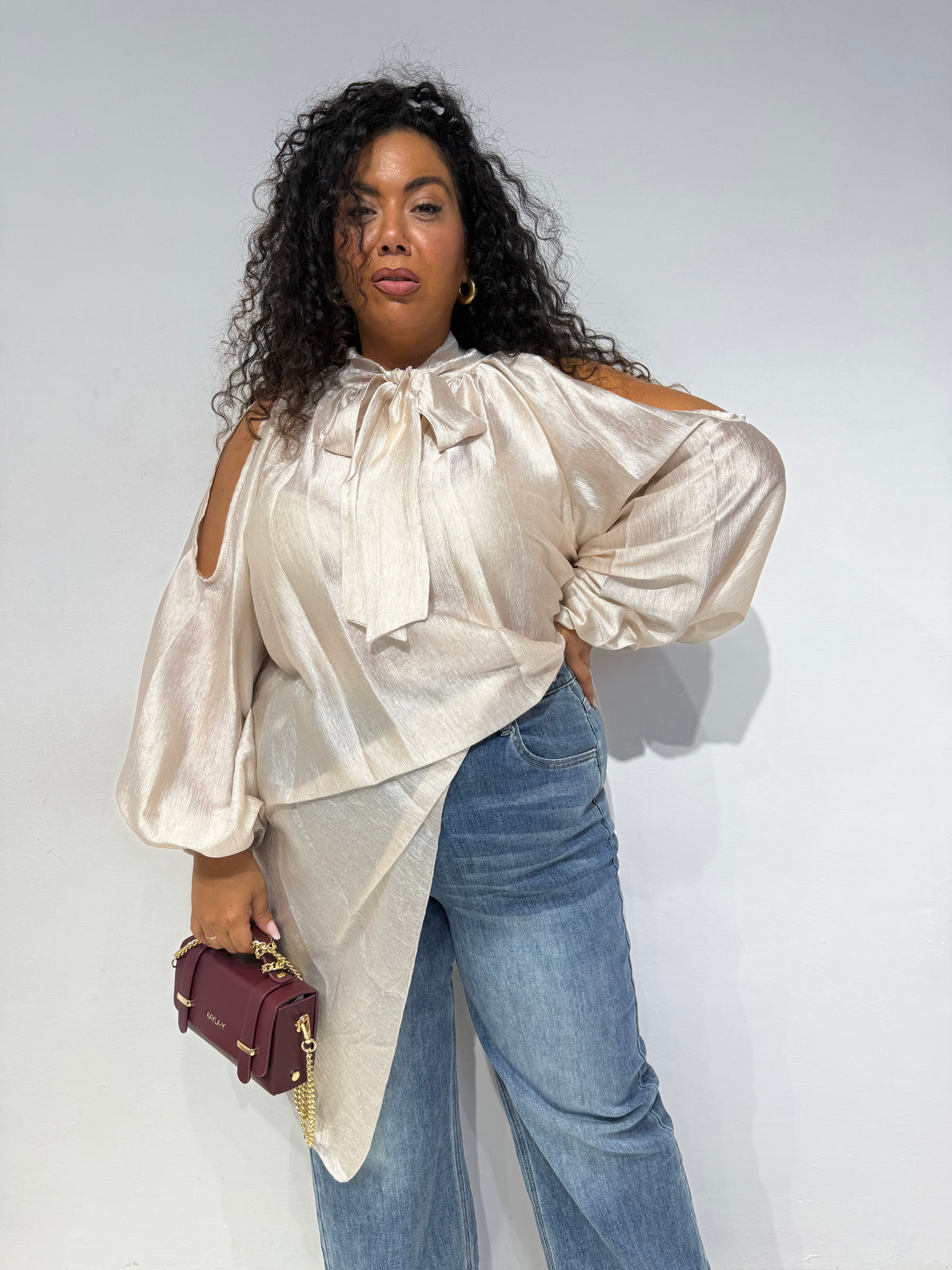 Blusa Flake Avorio