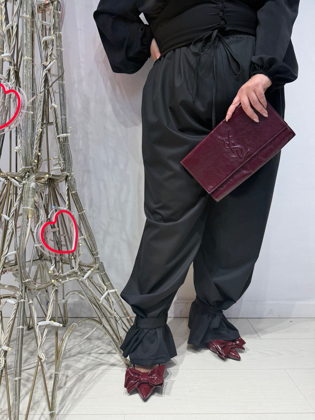 Pantaloni Candy Neri