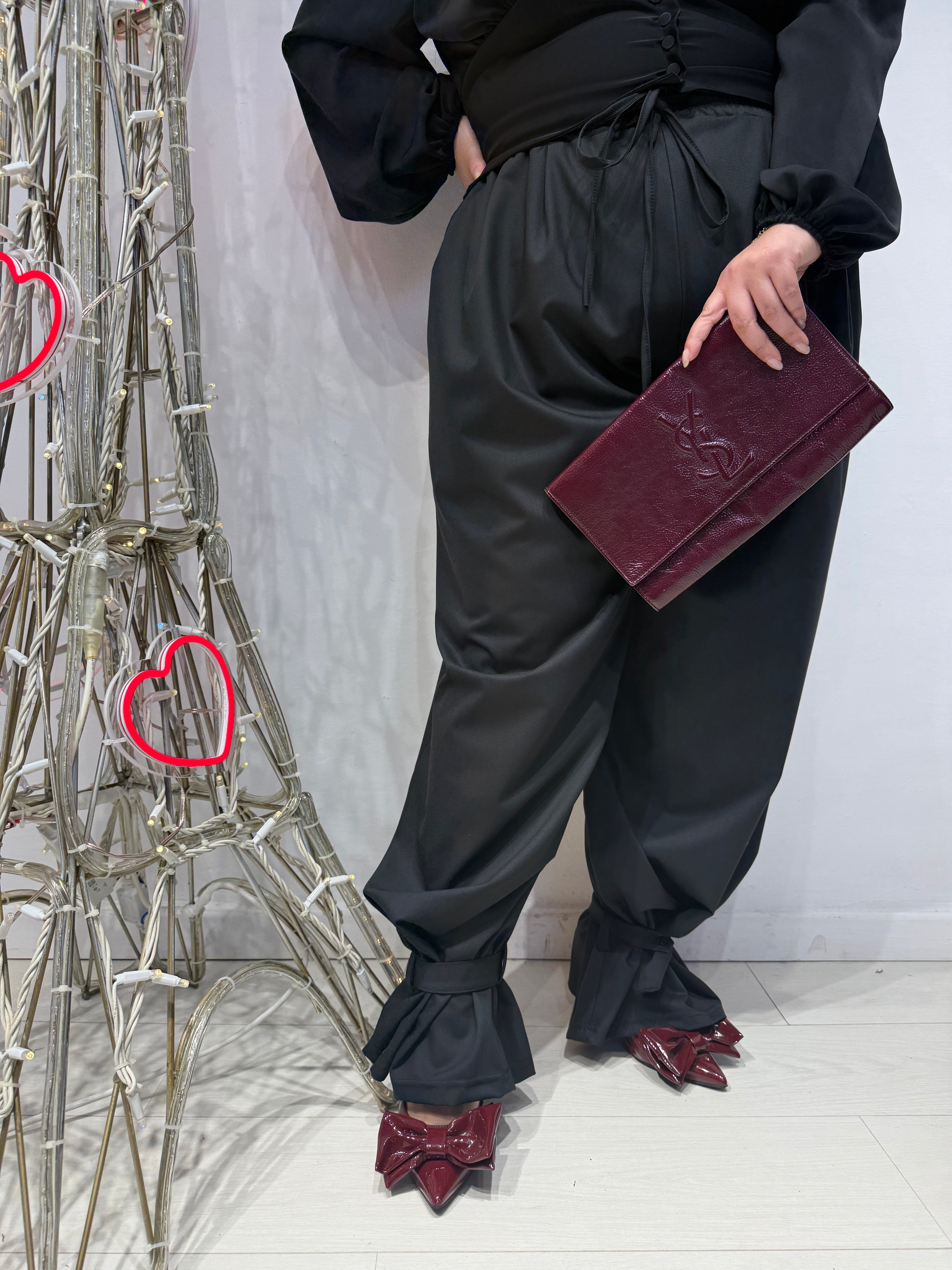 Pantaloni Candy Neri