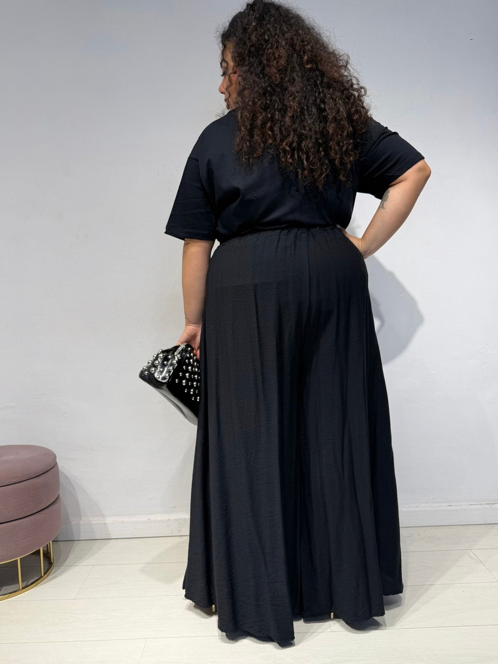 Pantaloni Melany Nero