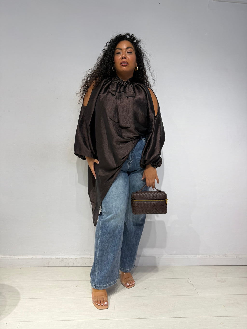 Blusa Flake Testa di Moro