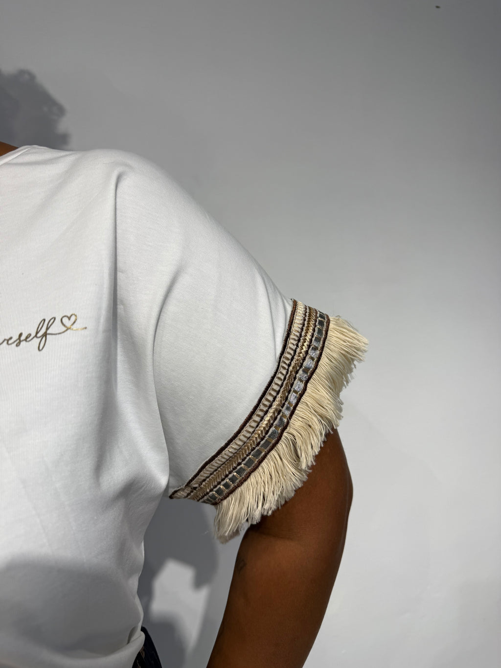 T-Shirt India Bianca