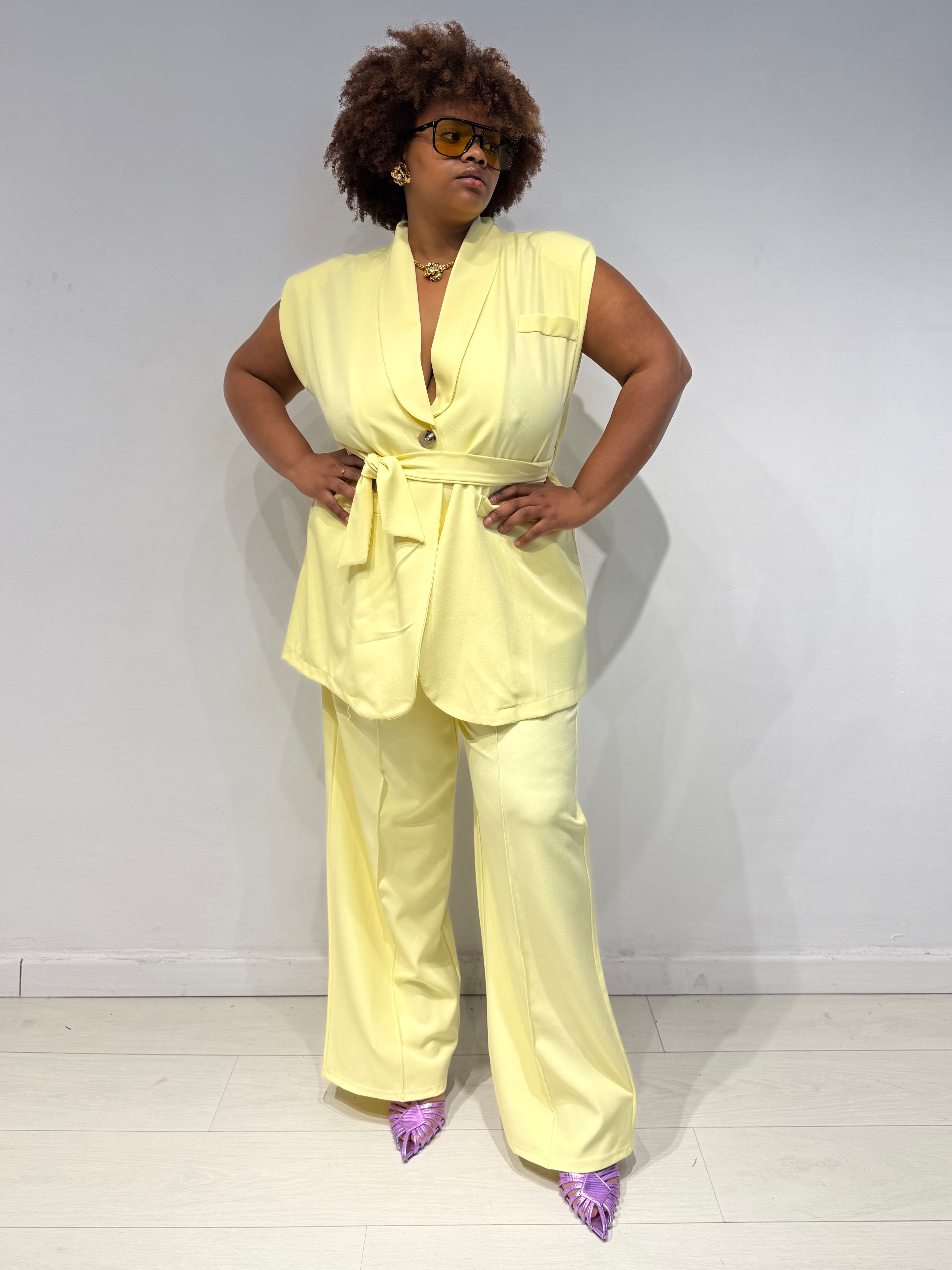 Coordinato Giada Giallo