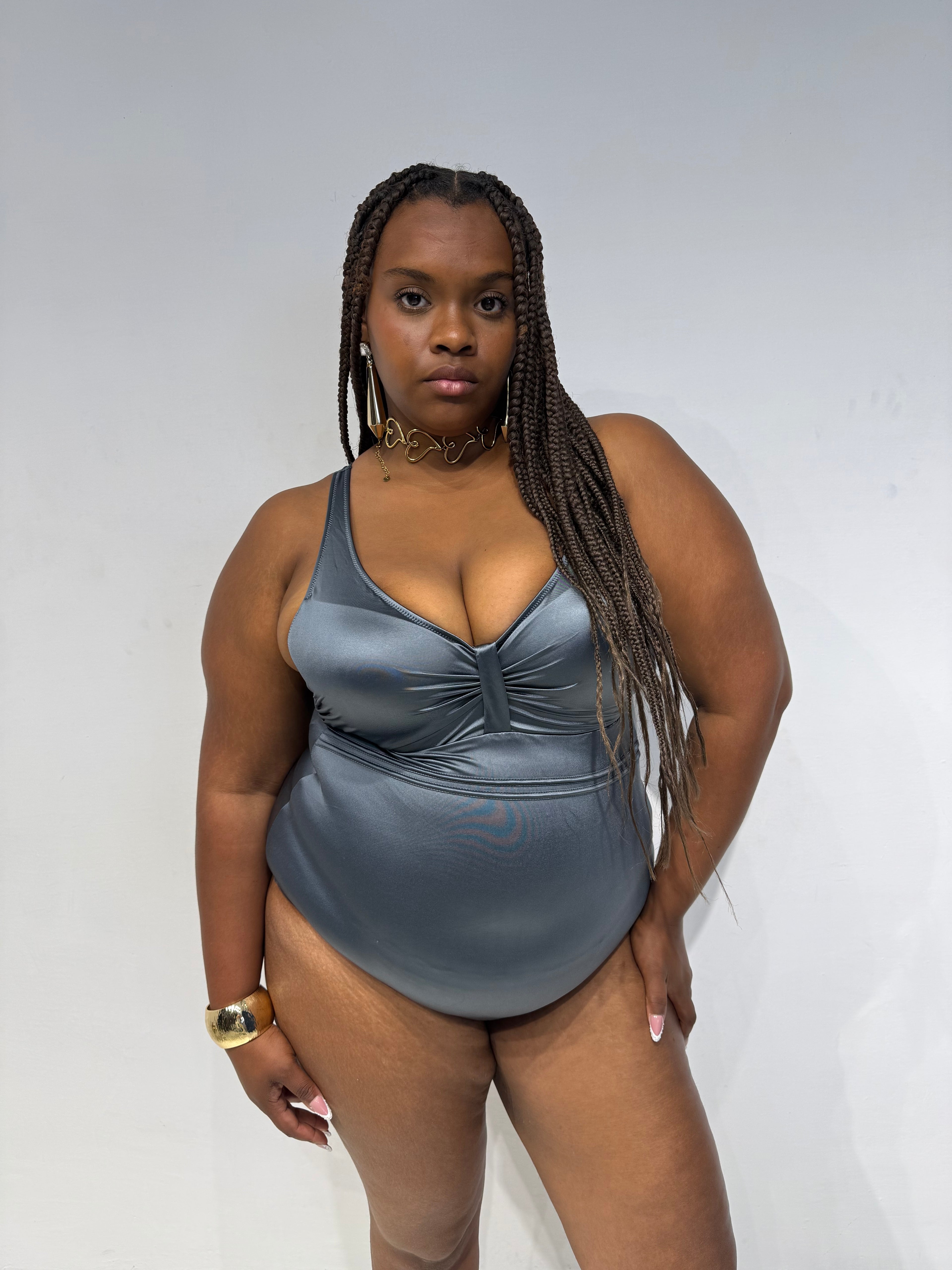 Monokini Fatima Grigio