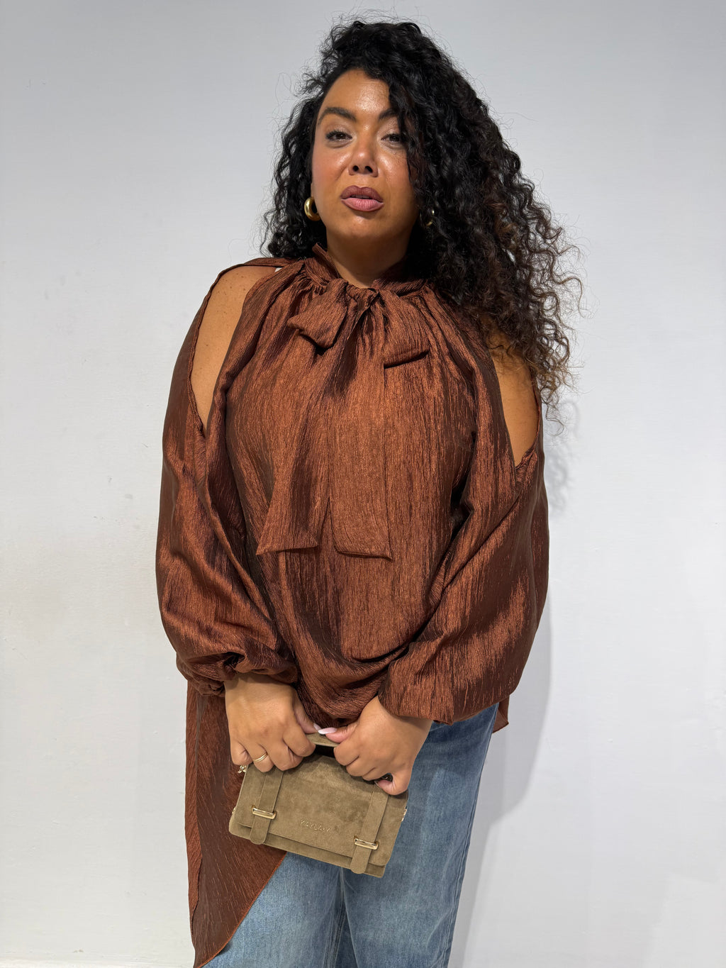 Blusa Flake Ruggine