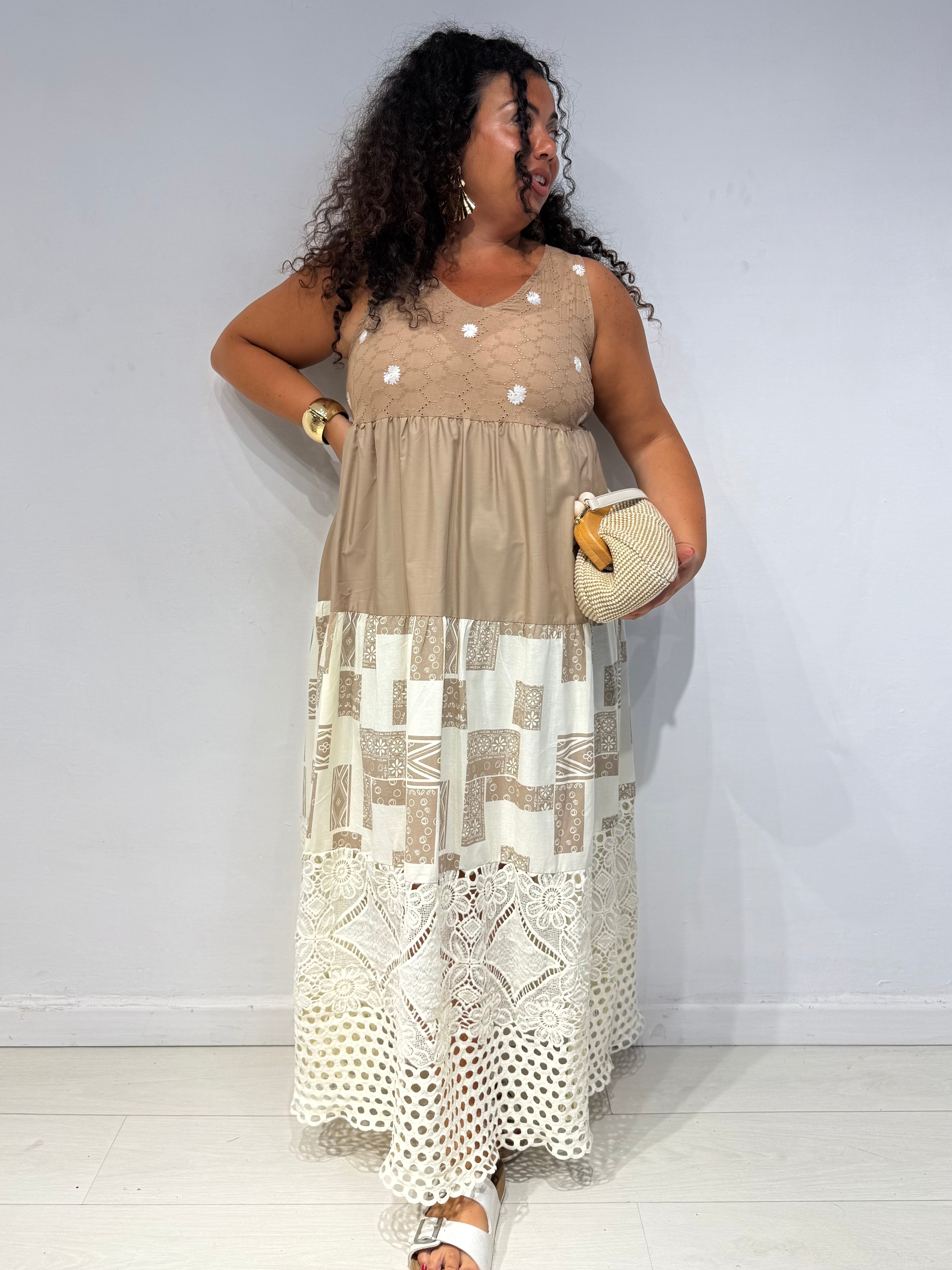Abito Olimpia Beige