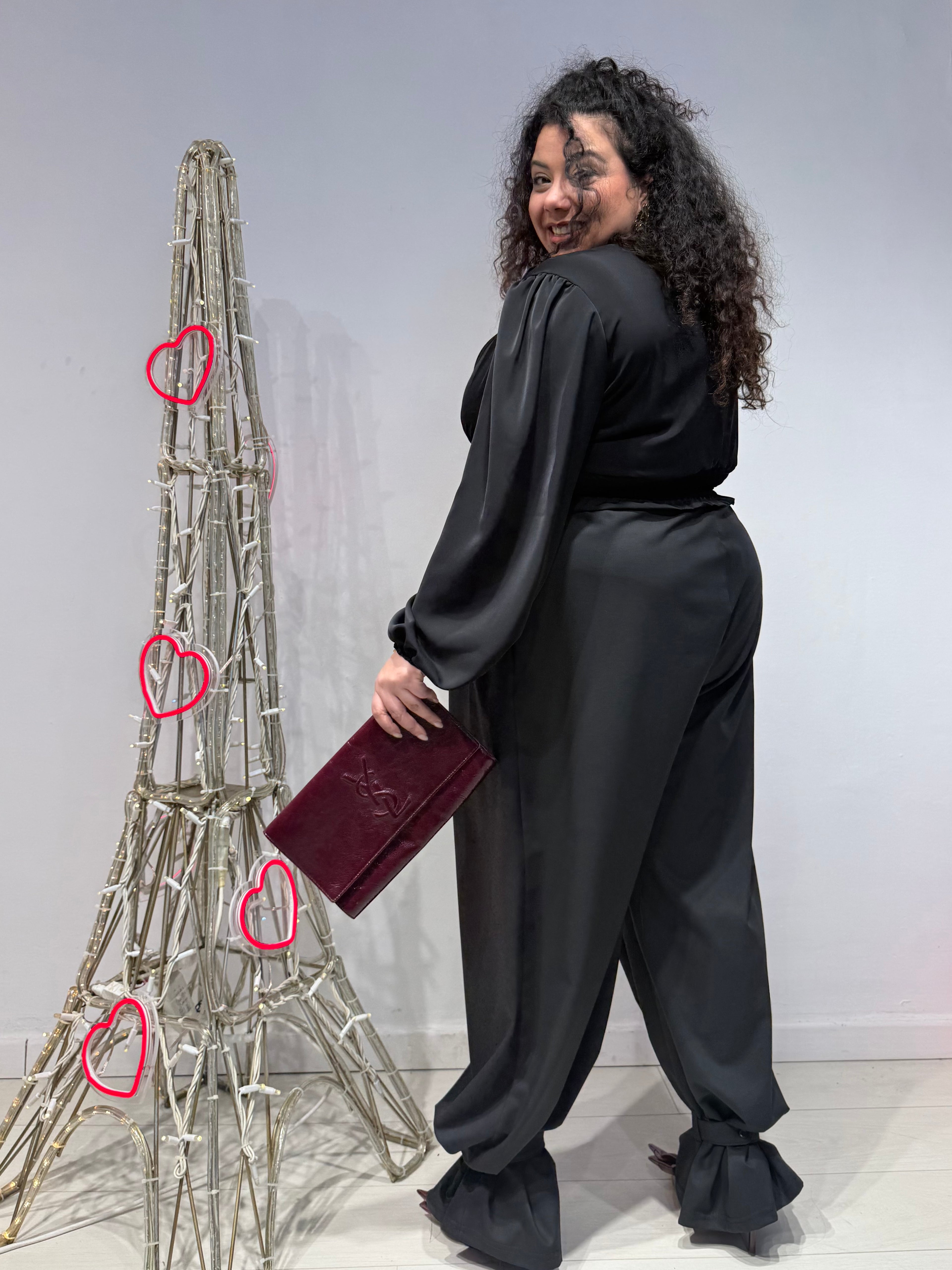 Pantaloni Candy Neri