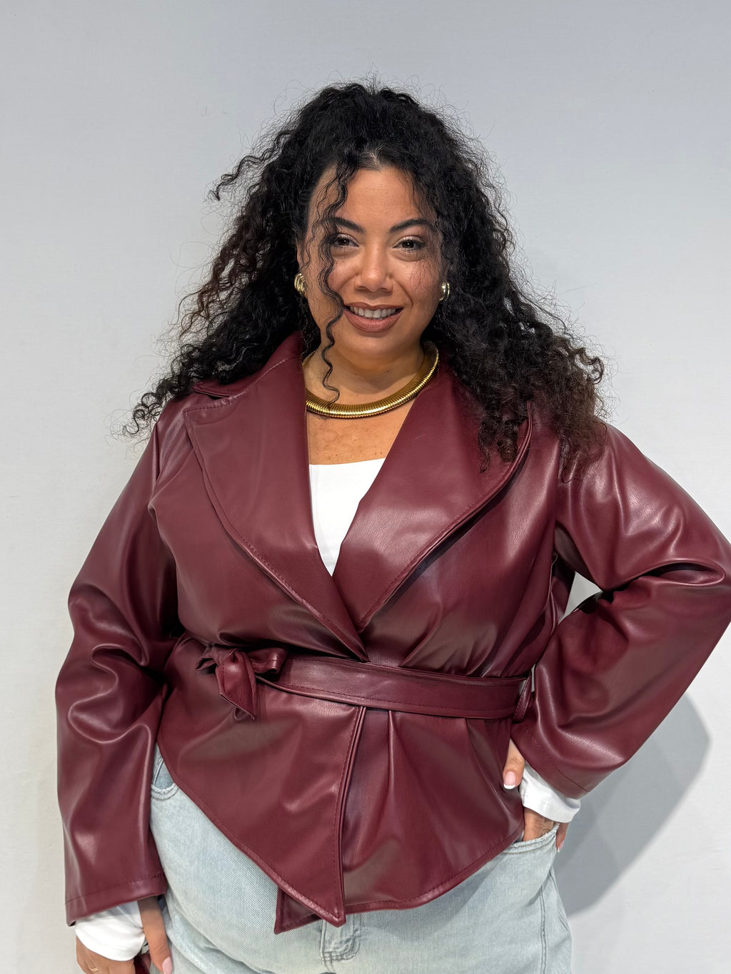 Trench Dea Bordeaux