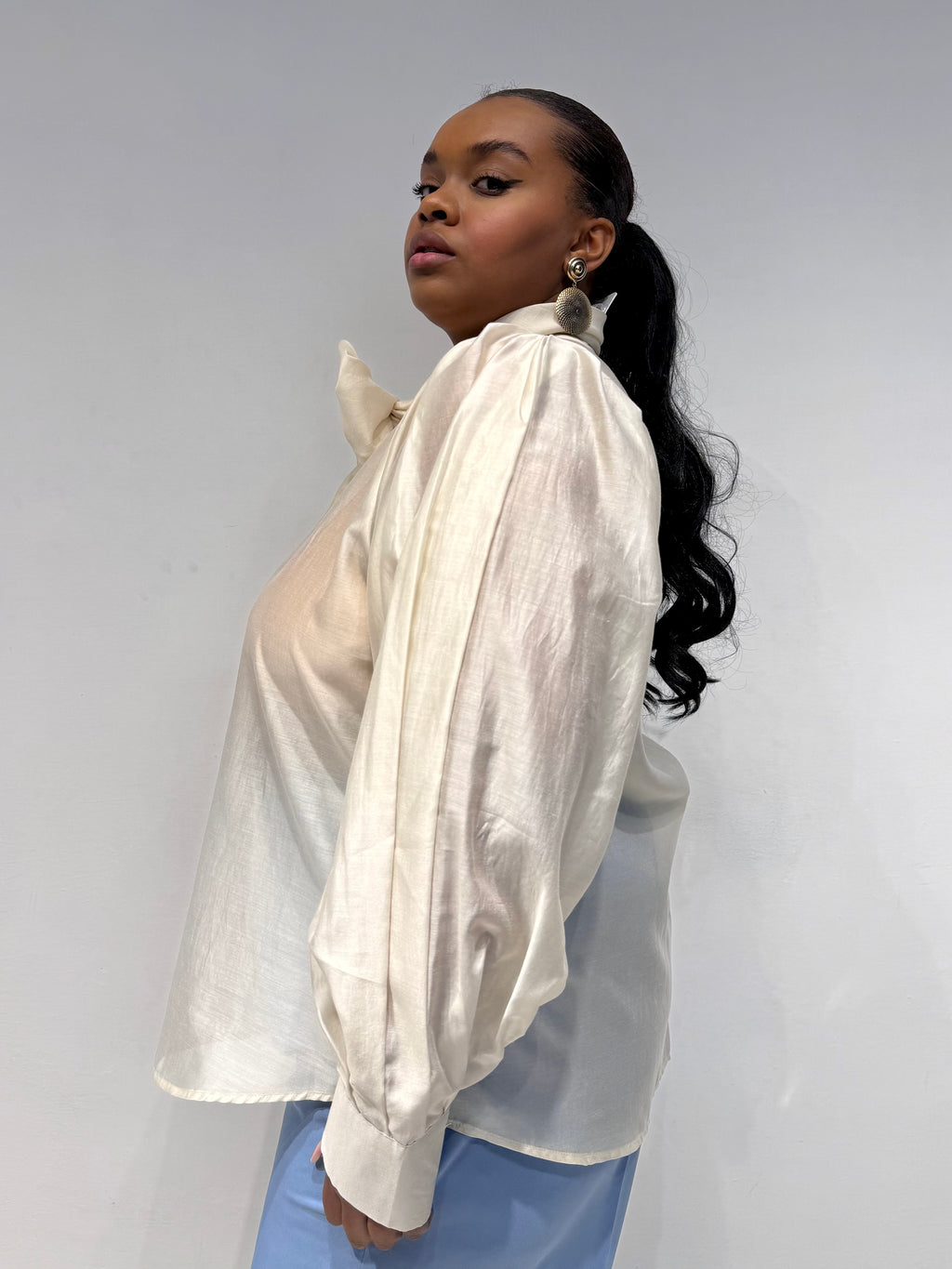 Camicia Flake Champagne