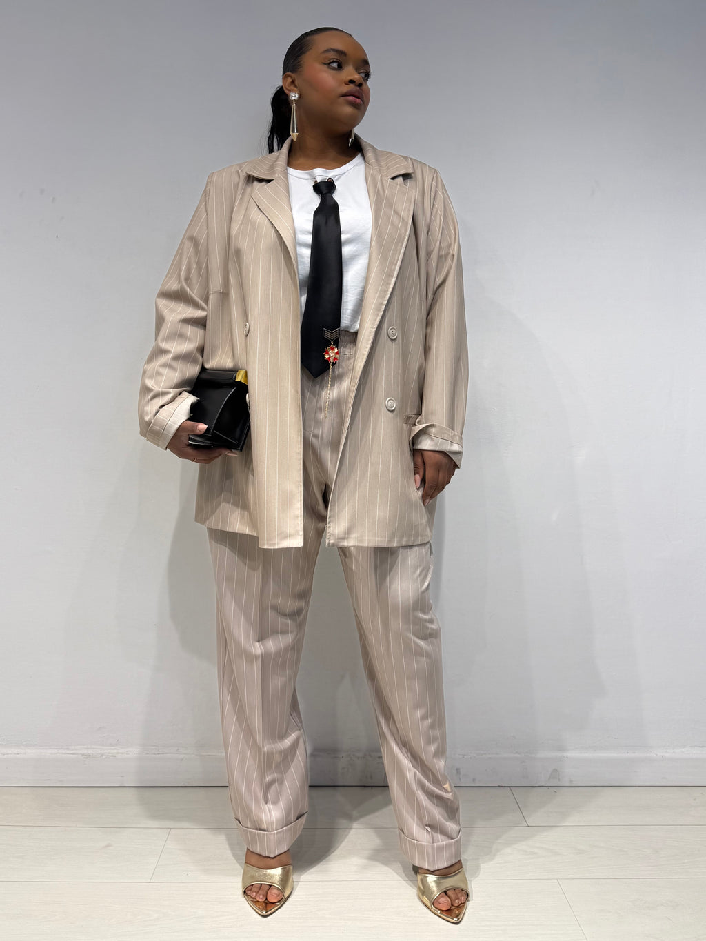 Tailleur Sex & City Beige