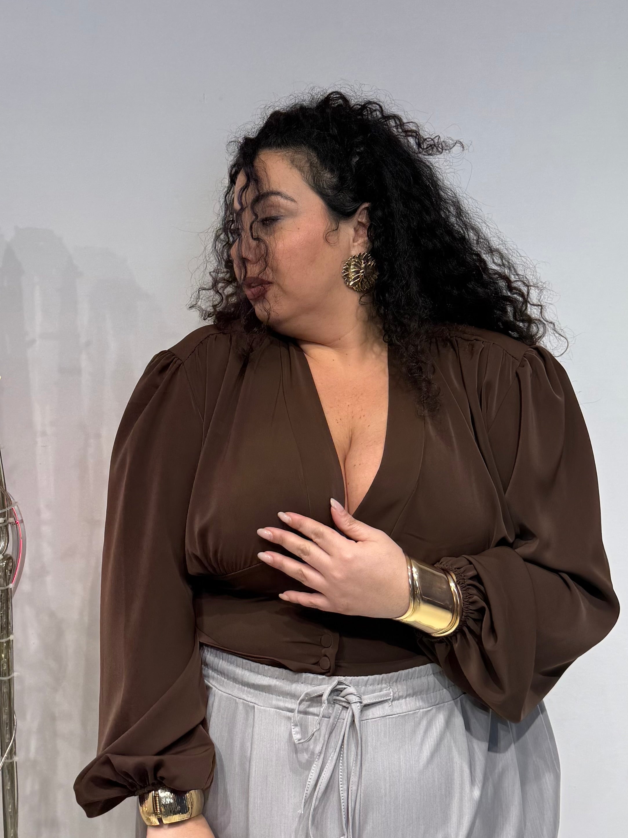 Camicia Lulù Testa Di Moro