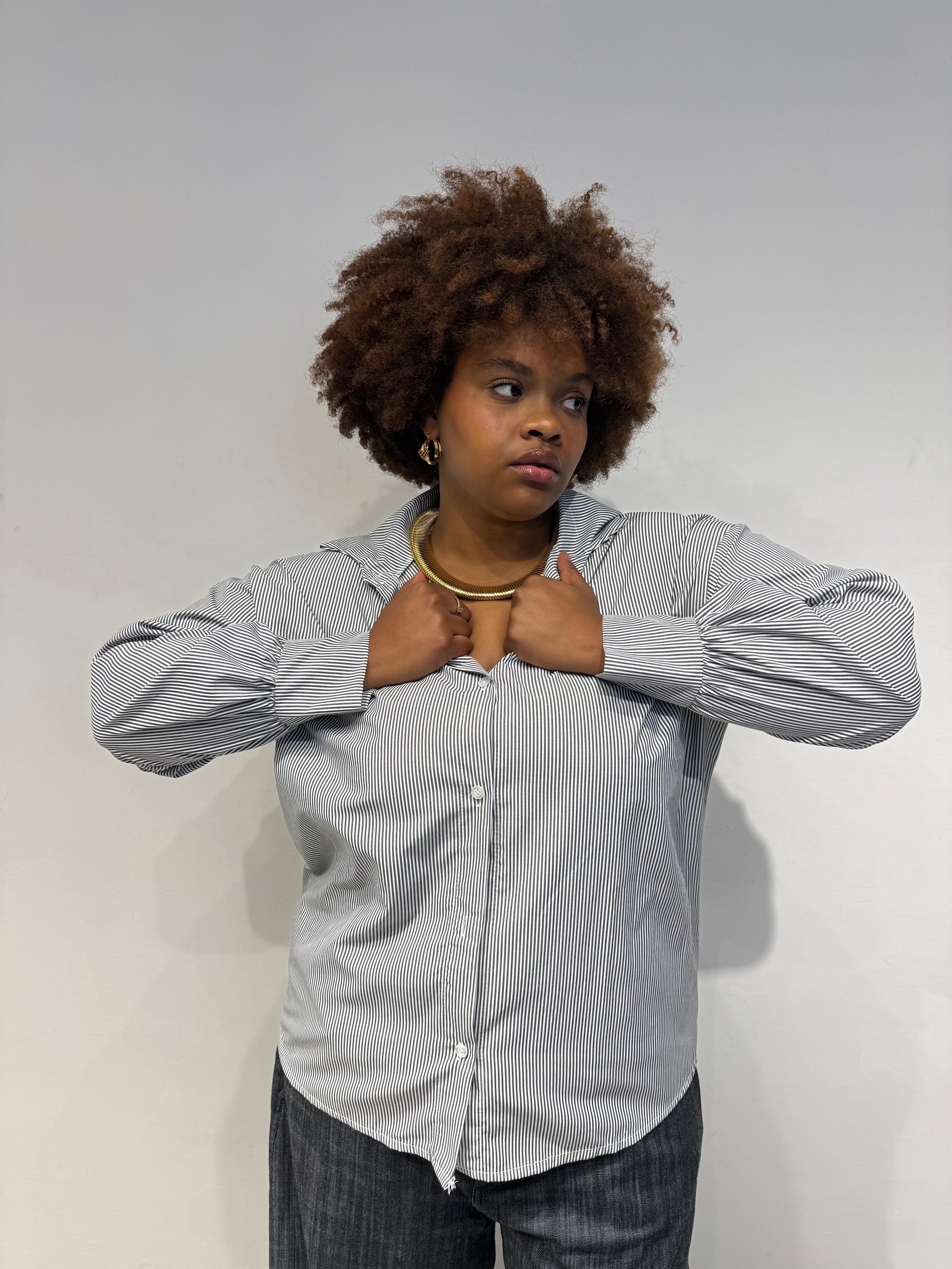 Camicia Righe Bianca&Nera