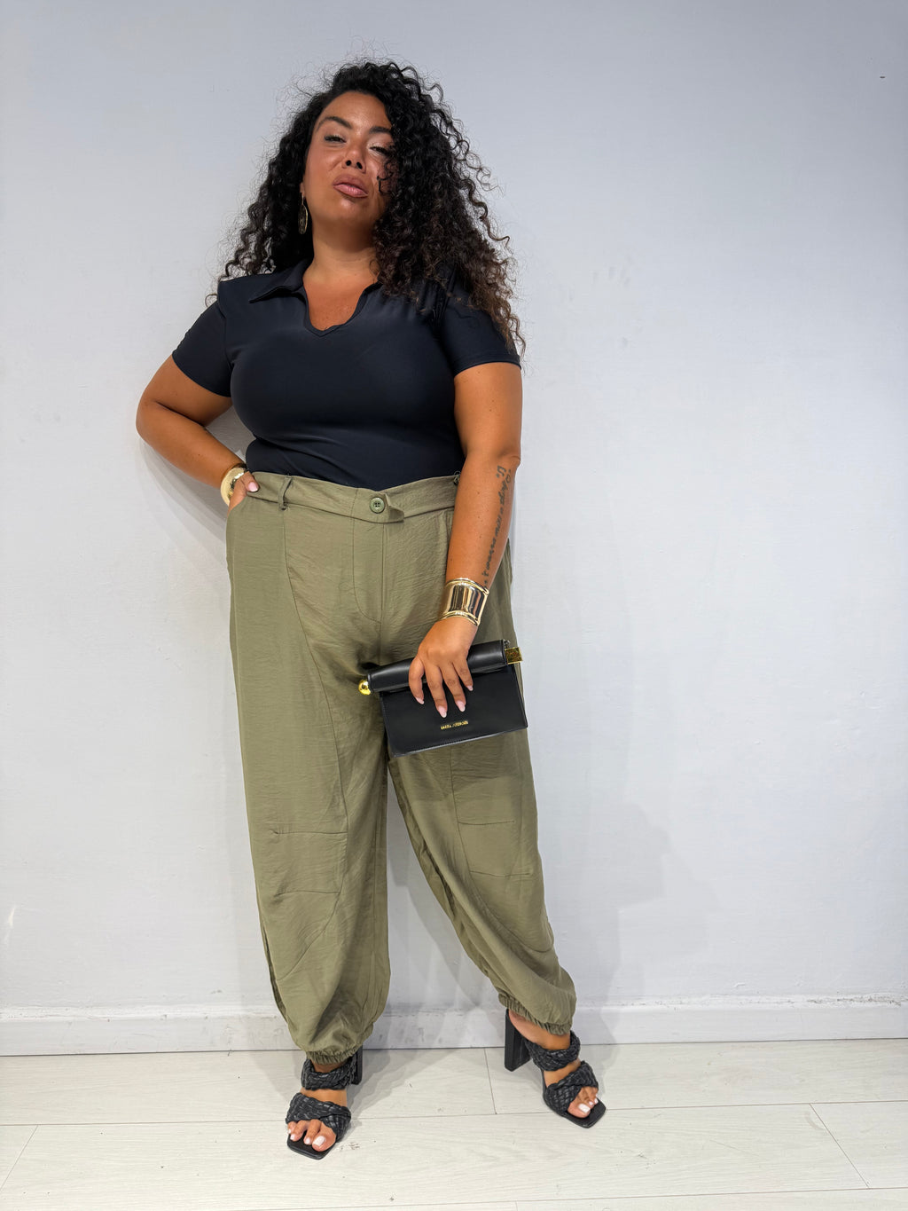 Pantaloni Jessica Verde
