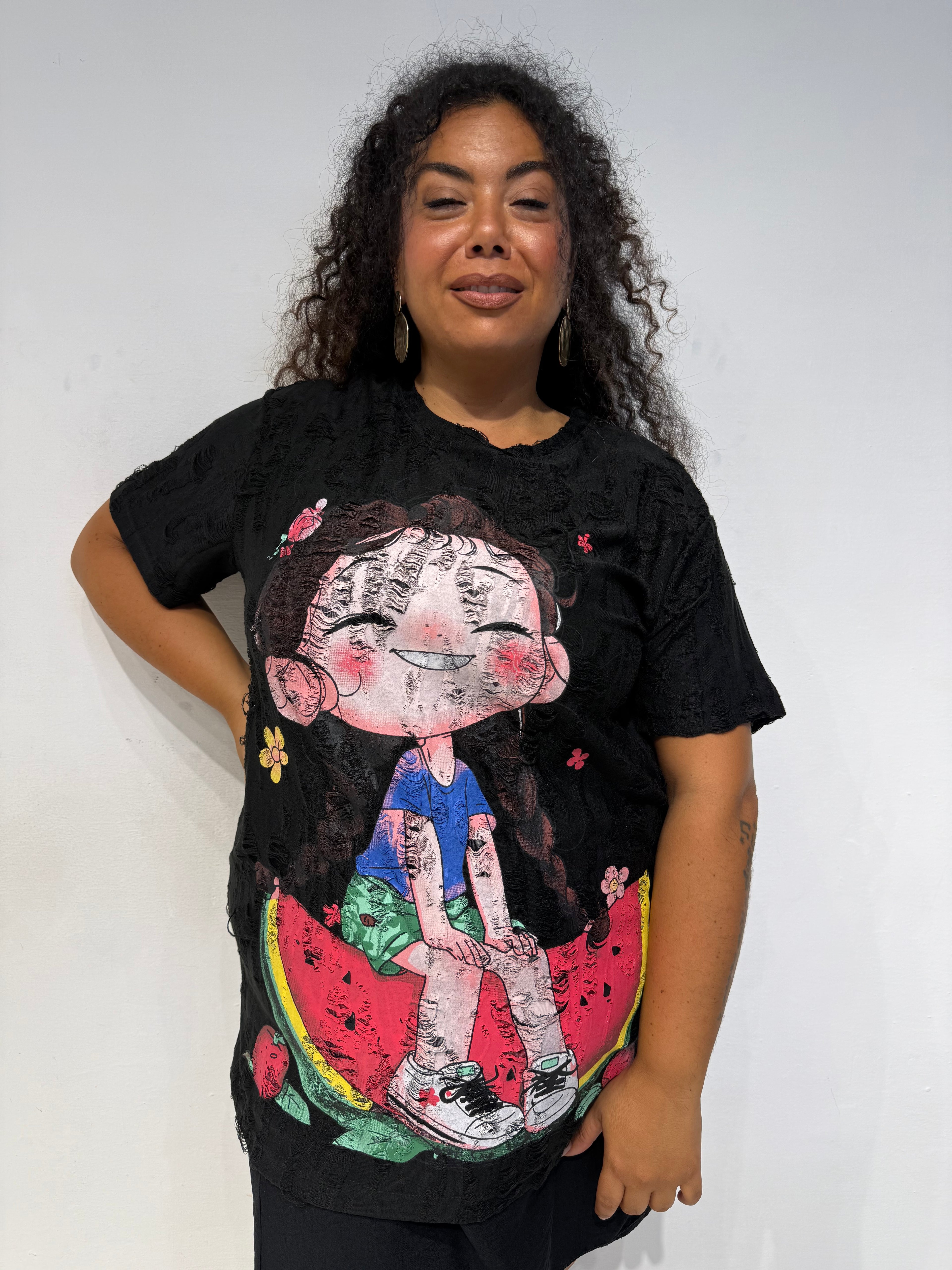 T-Shirt Doll Nera