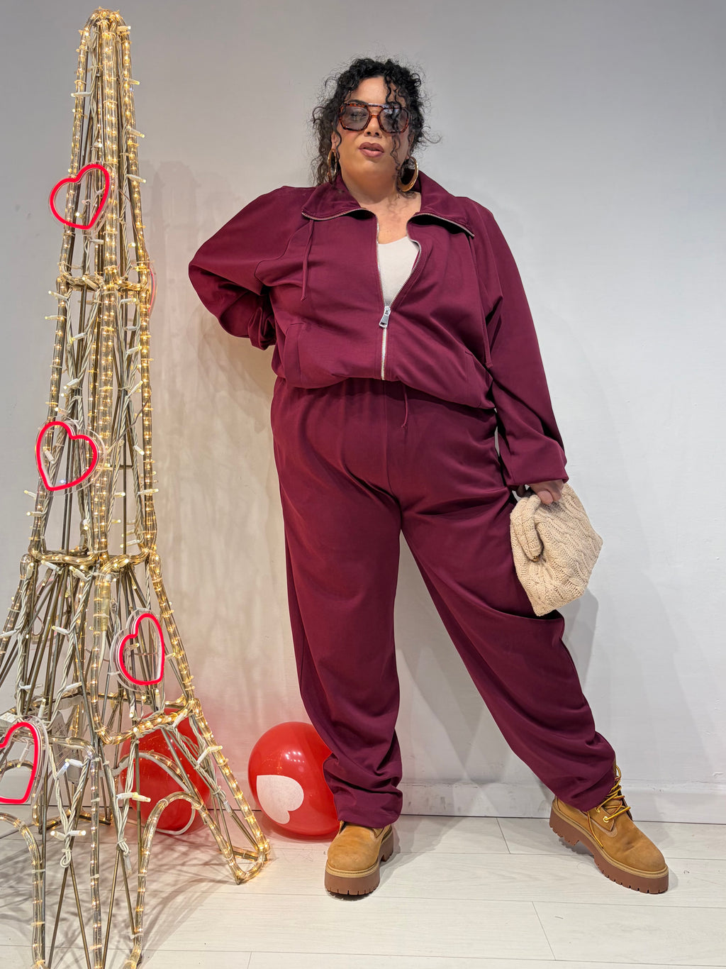 Tuta Everyday Bordeaux