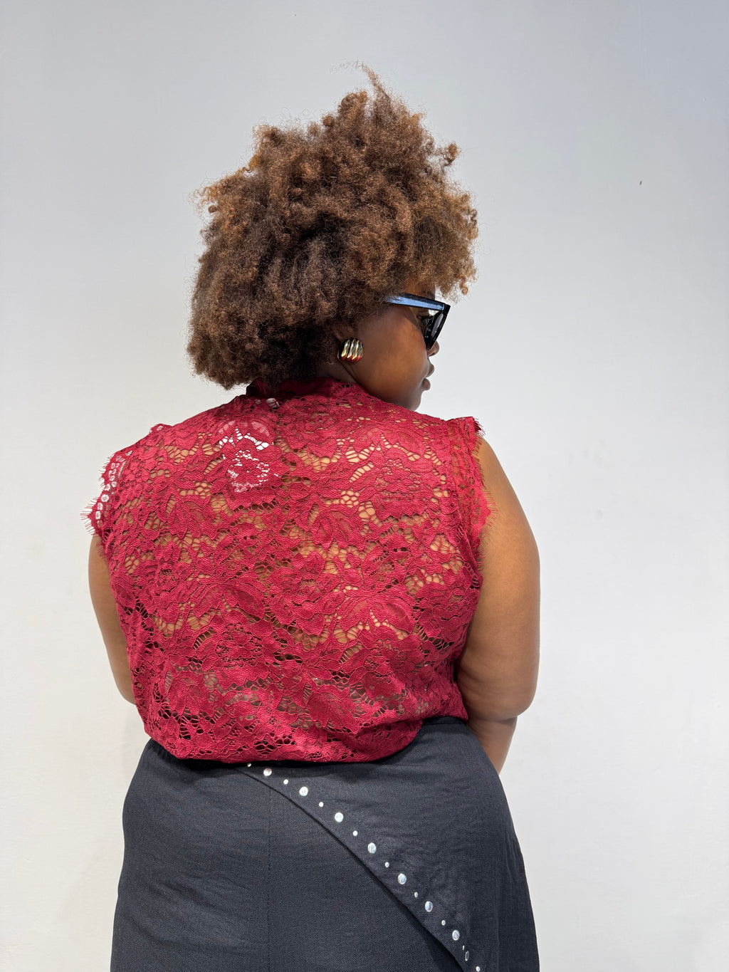 Maglia Geisha Bordeaux