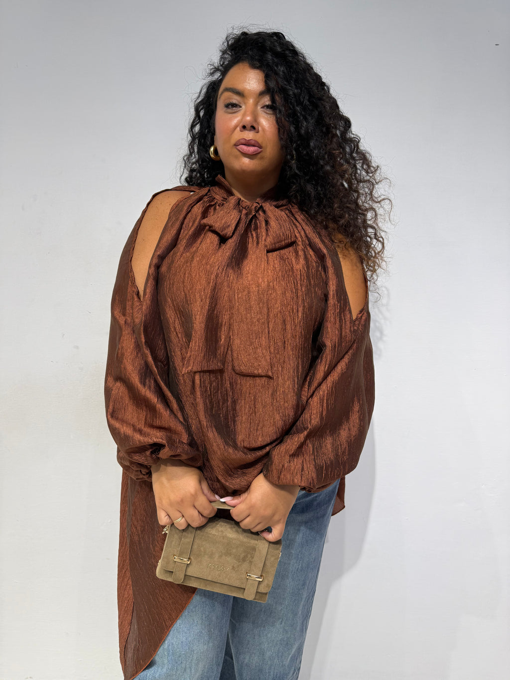 Blusa Flake Ruggine