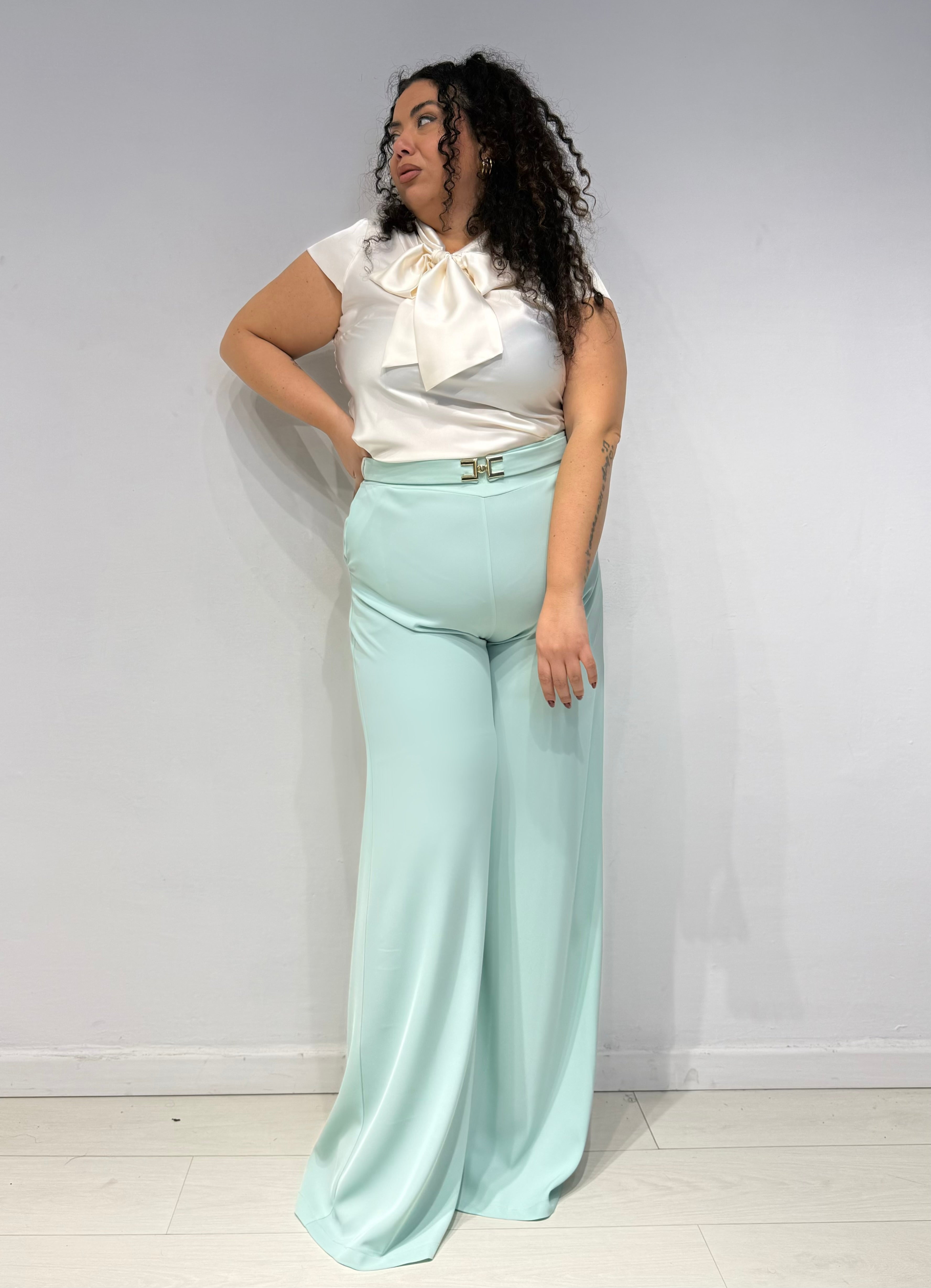 Pantaloni Elisabet Verde