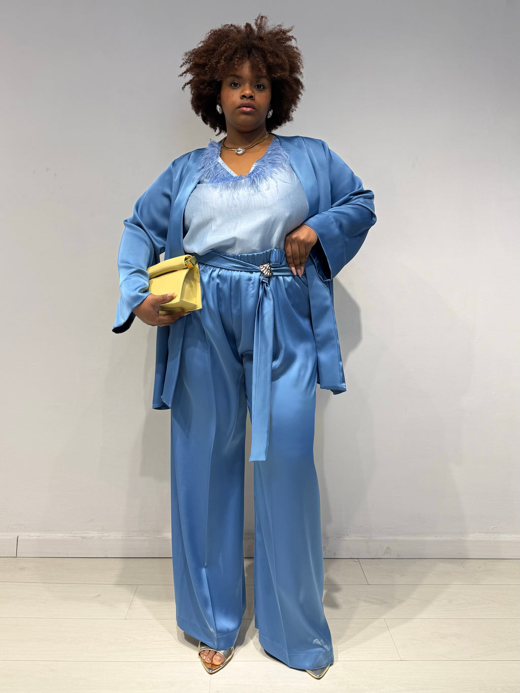 Coordinato Blu Celeste