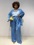 Coordinato Blu Celeste