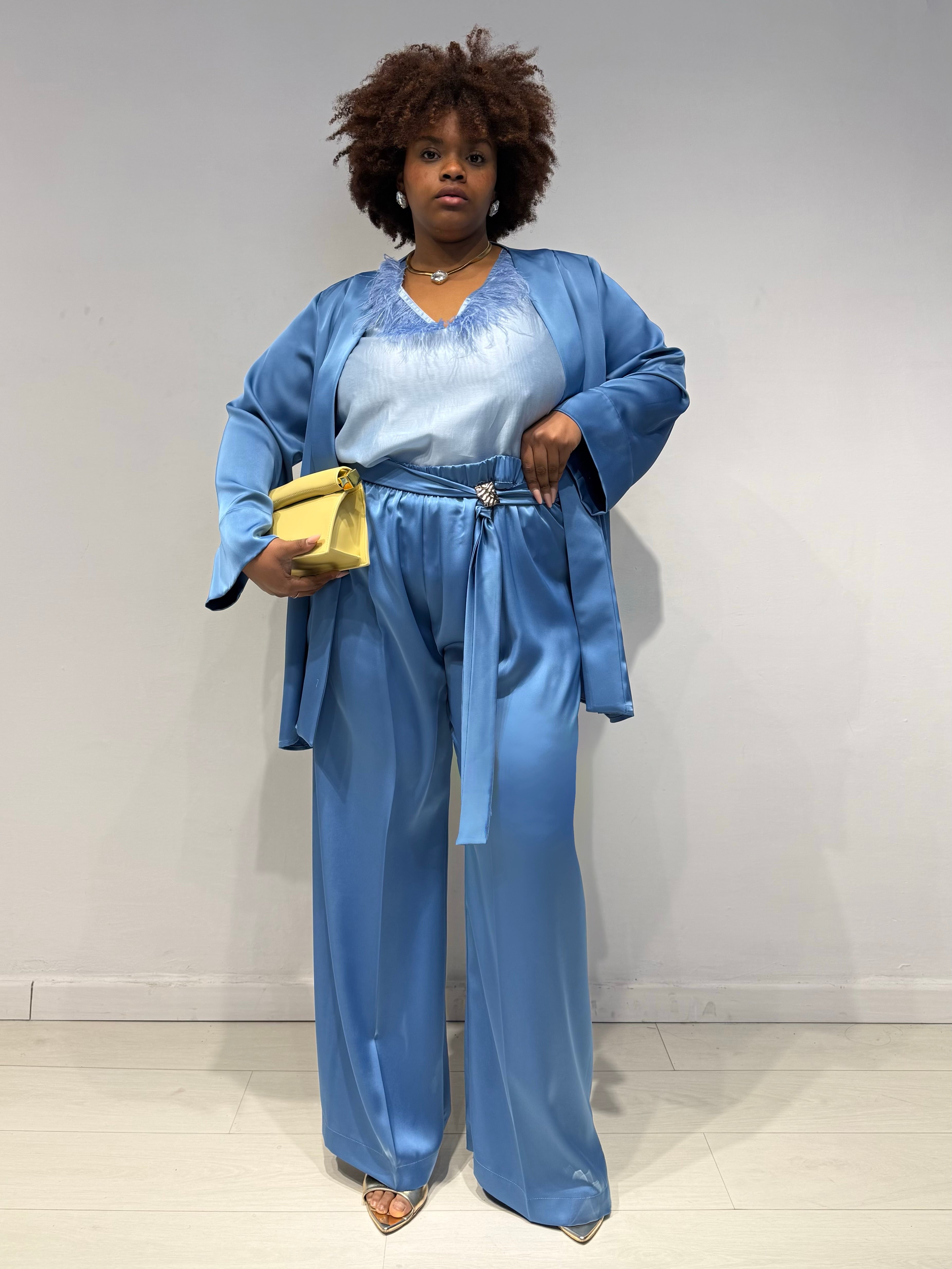 Coordinato Blu Celeste