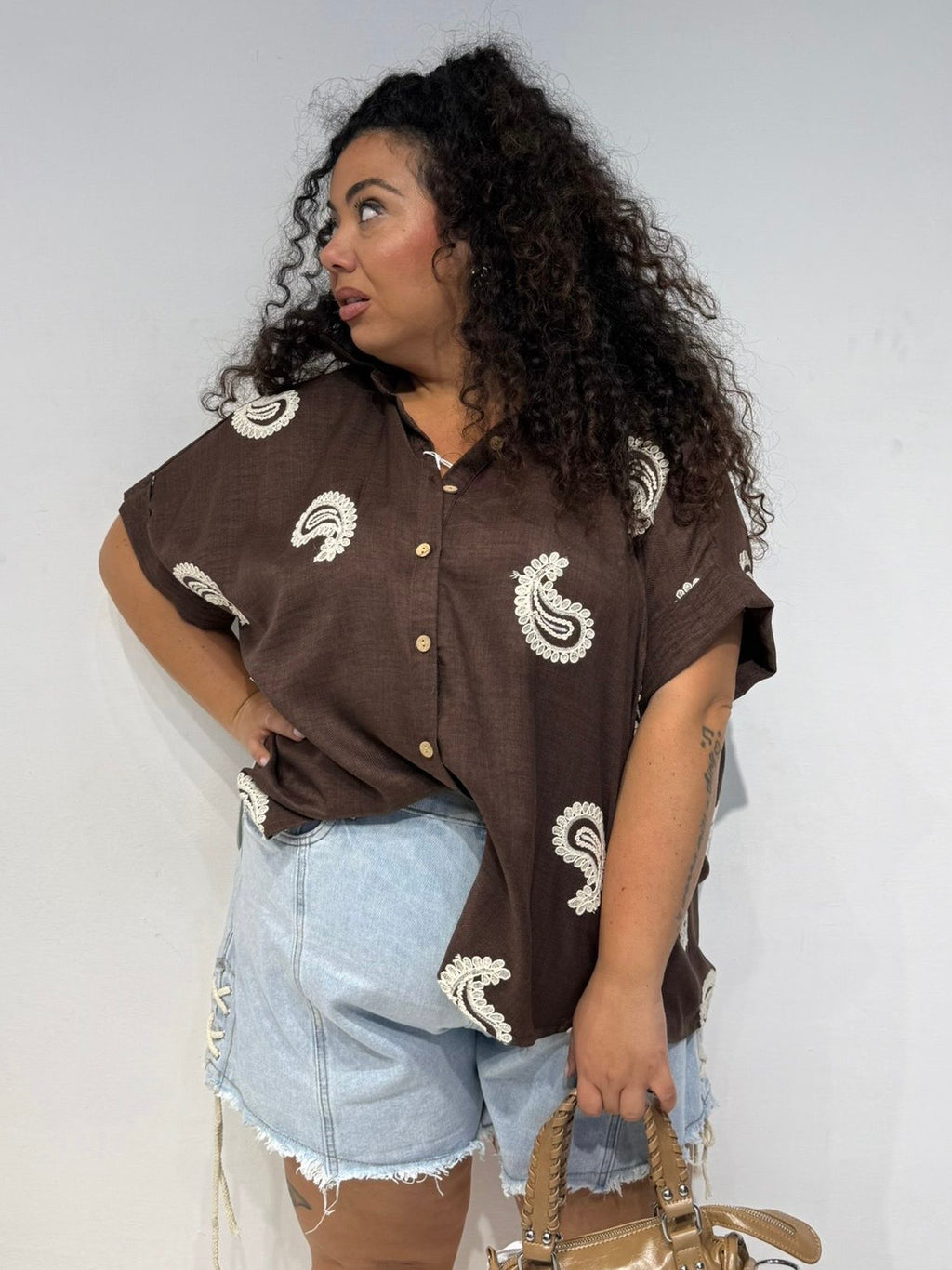 Camicia Los Angeles Testa di Moro