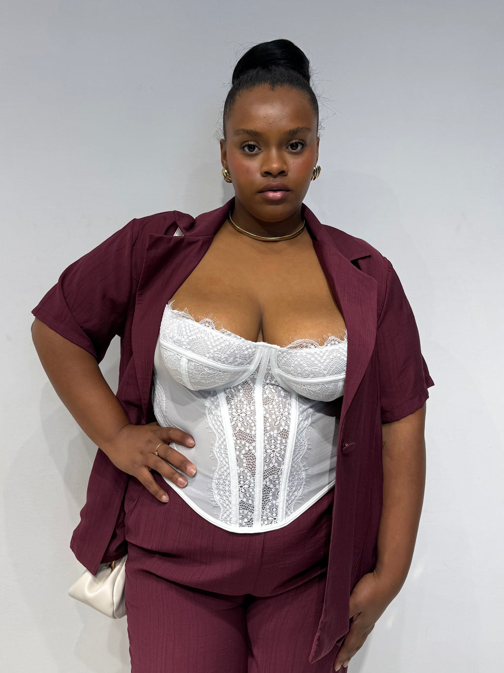 Coordinato Moira Bordeaux