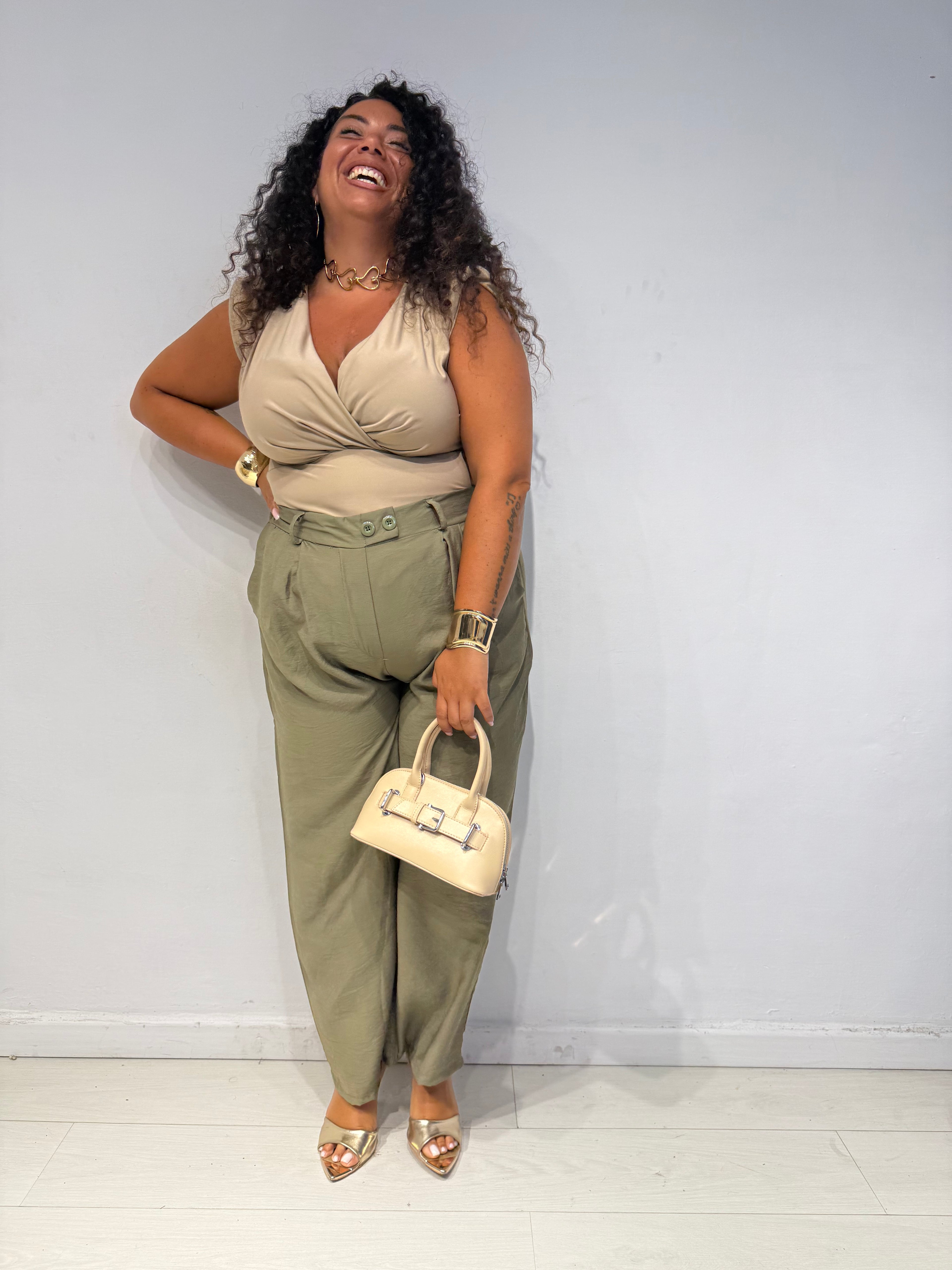 Pantaloni Giovanna Verde