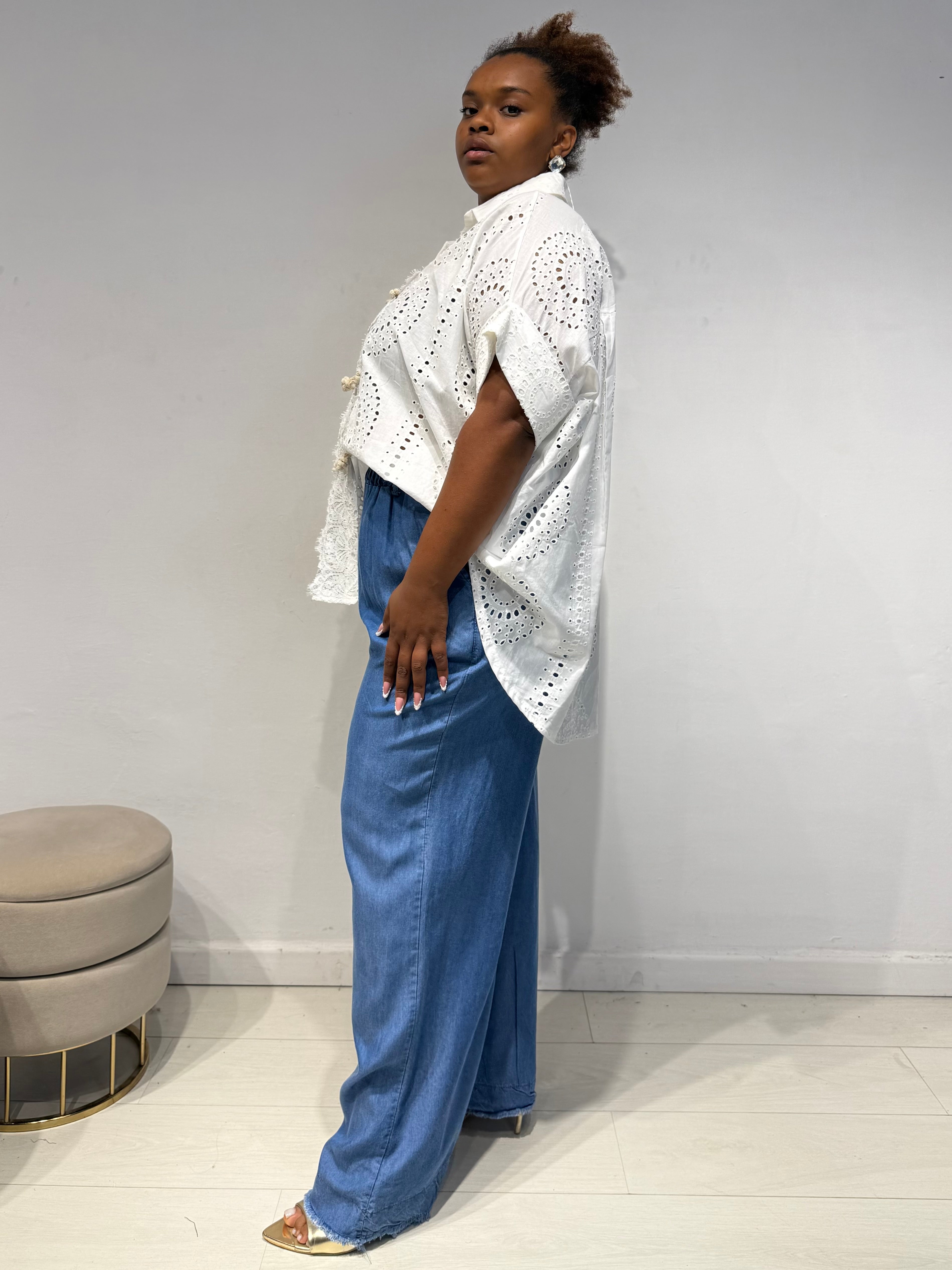 Jeans Chambray Chiaro