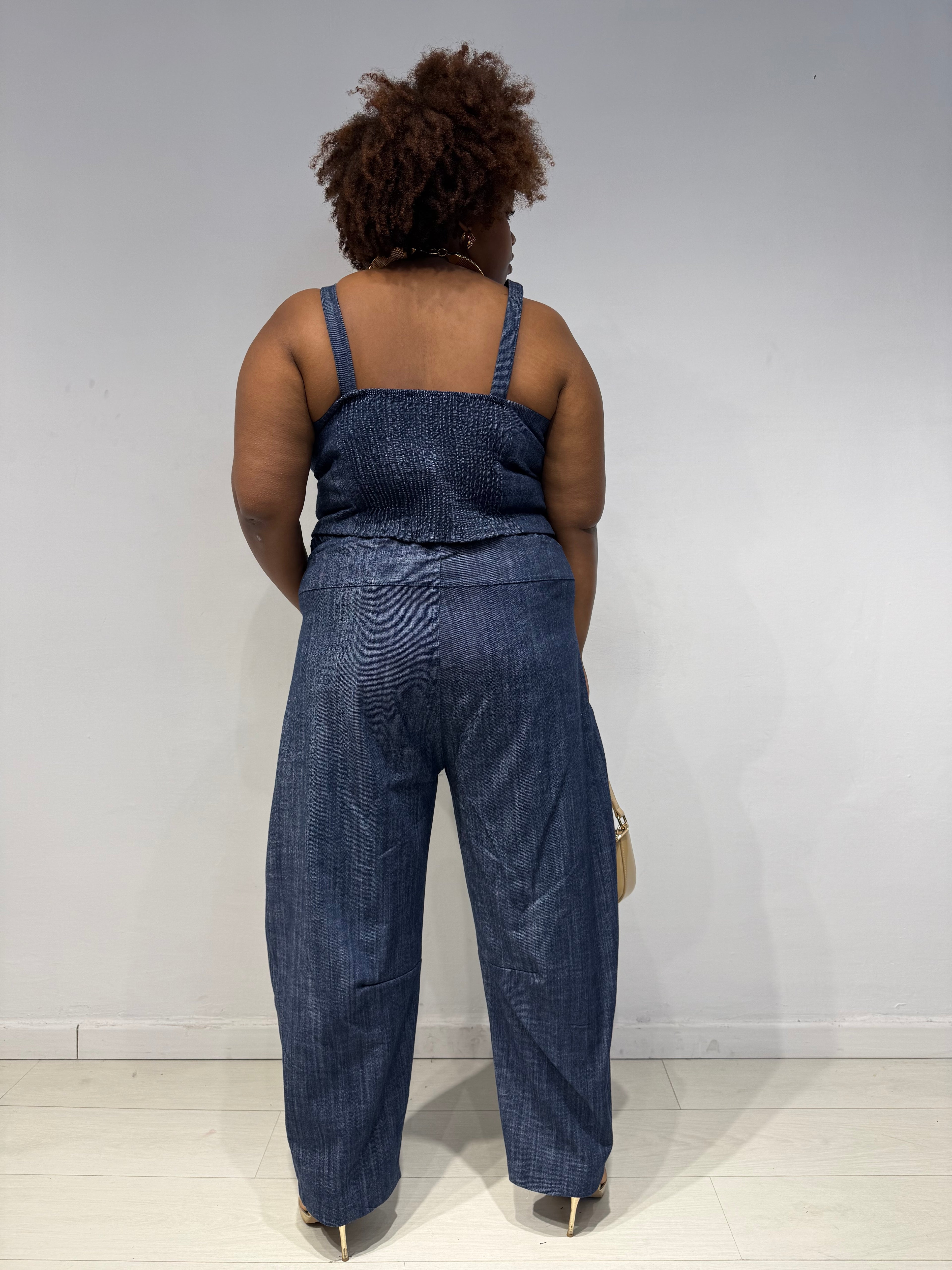 Coordinato Denim Blu