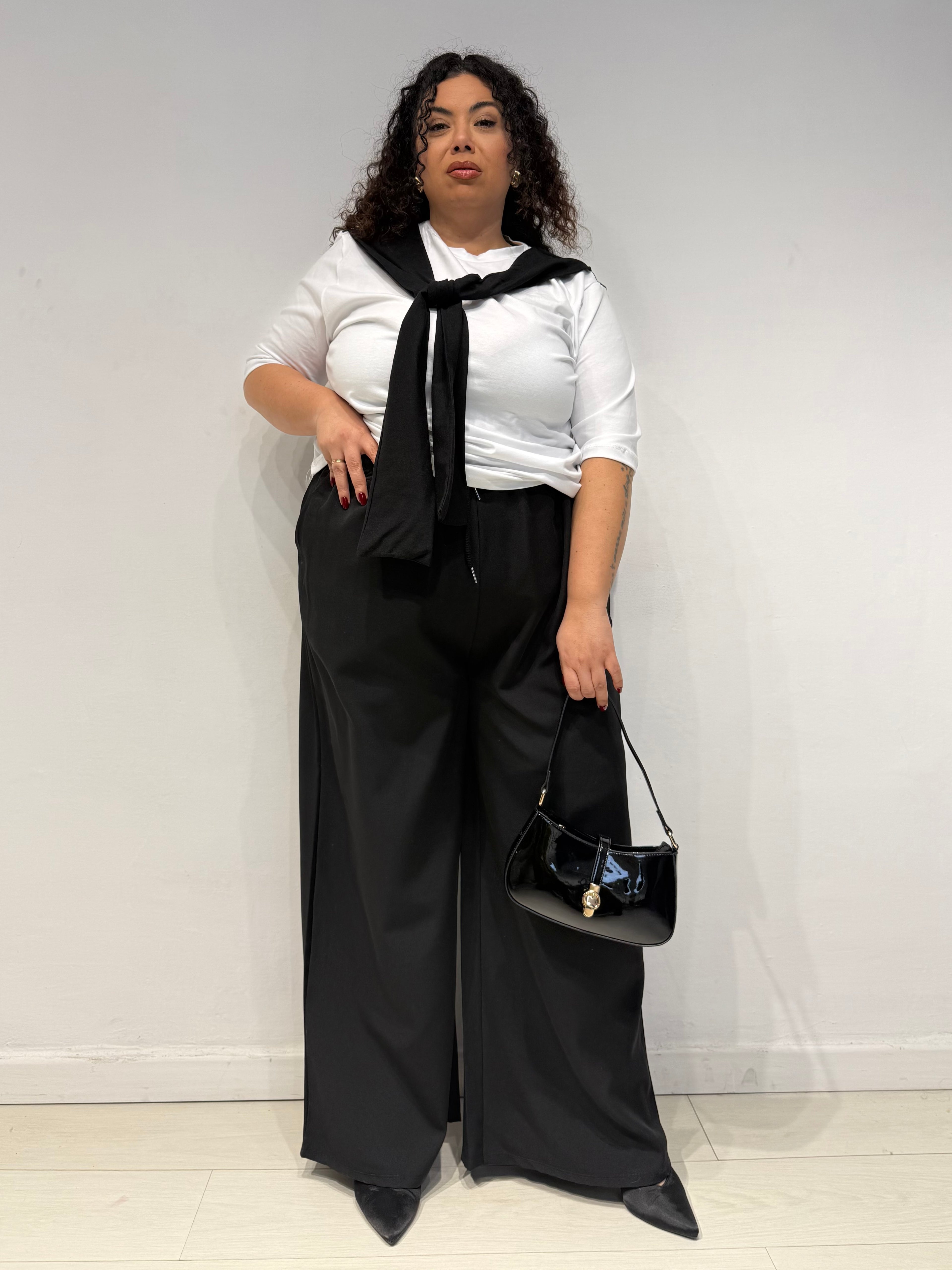 Pantaloni Comfy Nero