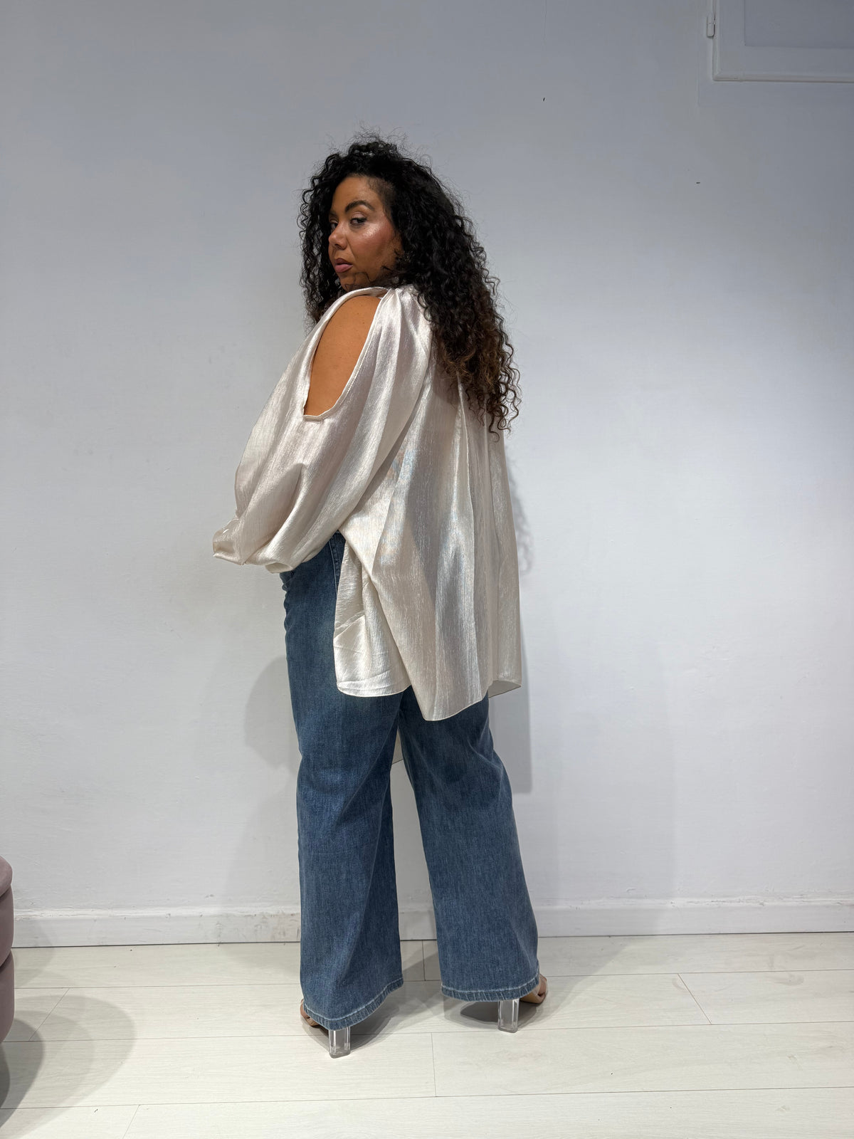 Blusa Flake Avorio