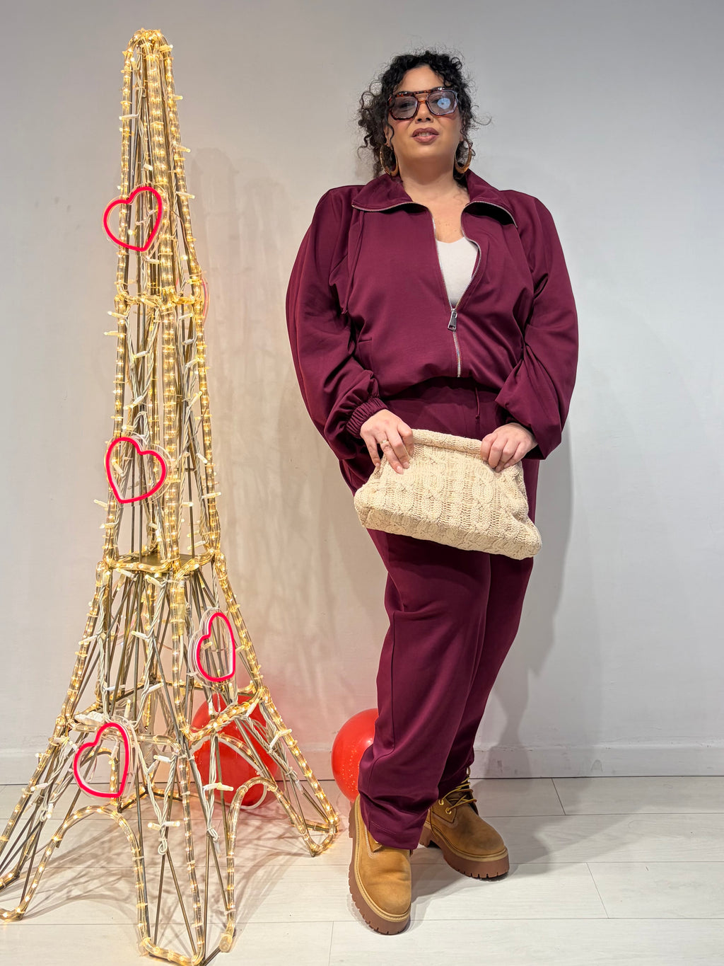 Tuta Everyday Bordeaux