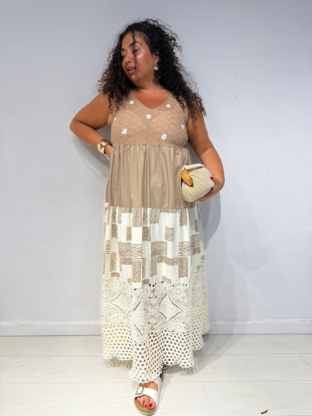 Abito Olimpia Beige