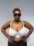 Bralette Reggiseno Bianca