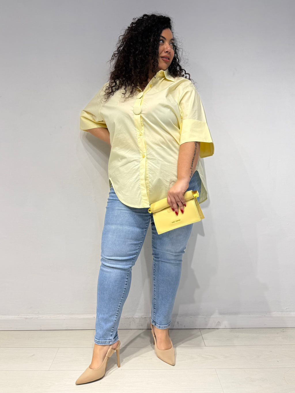 Camicia Sarah Gialla