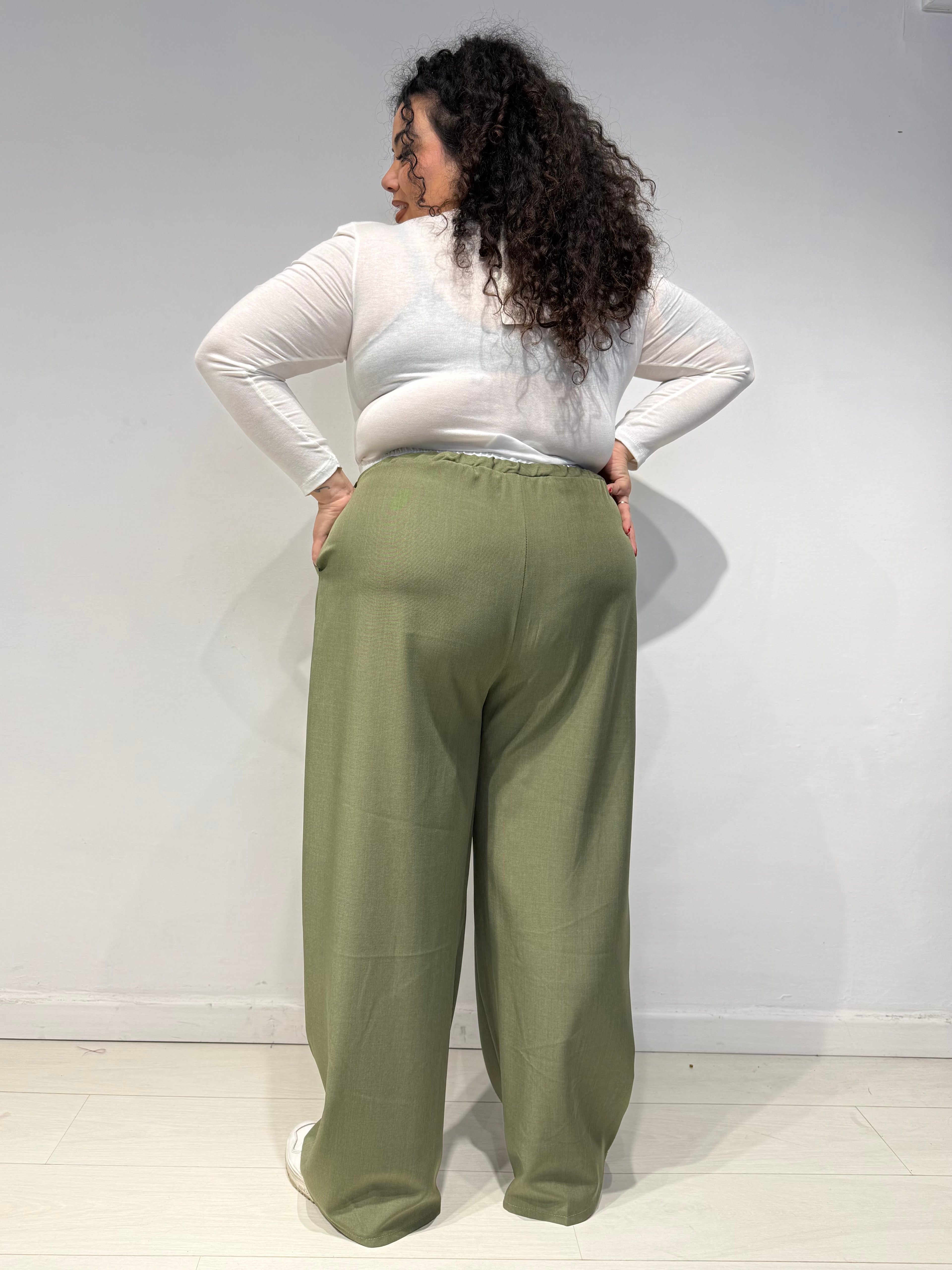 Pantaloni New Design Verdi