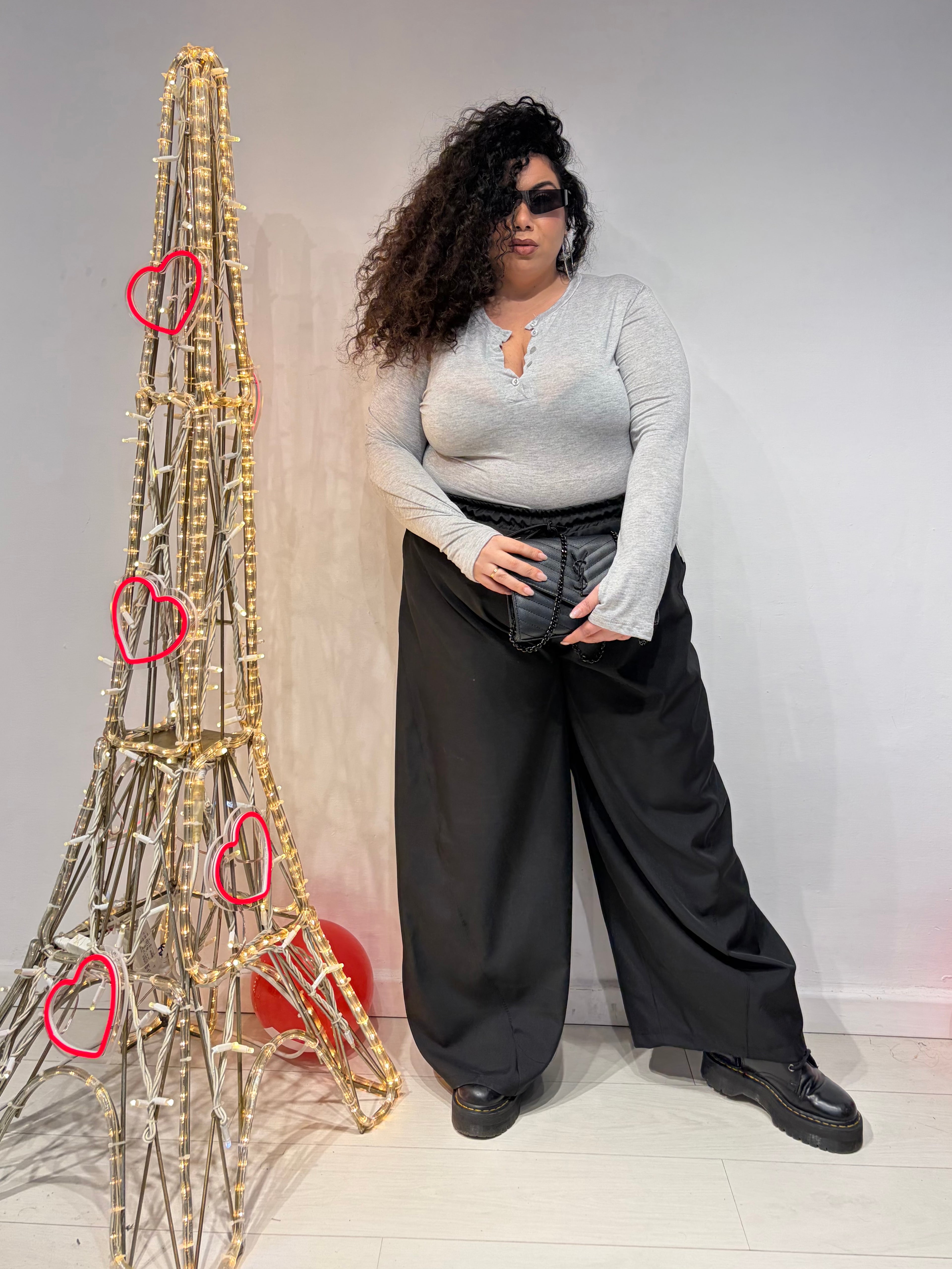 Pantaloni Balloon Neri