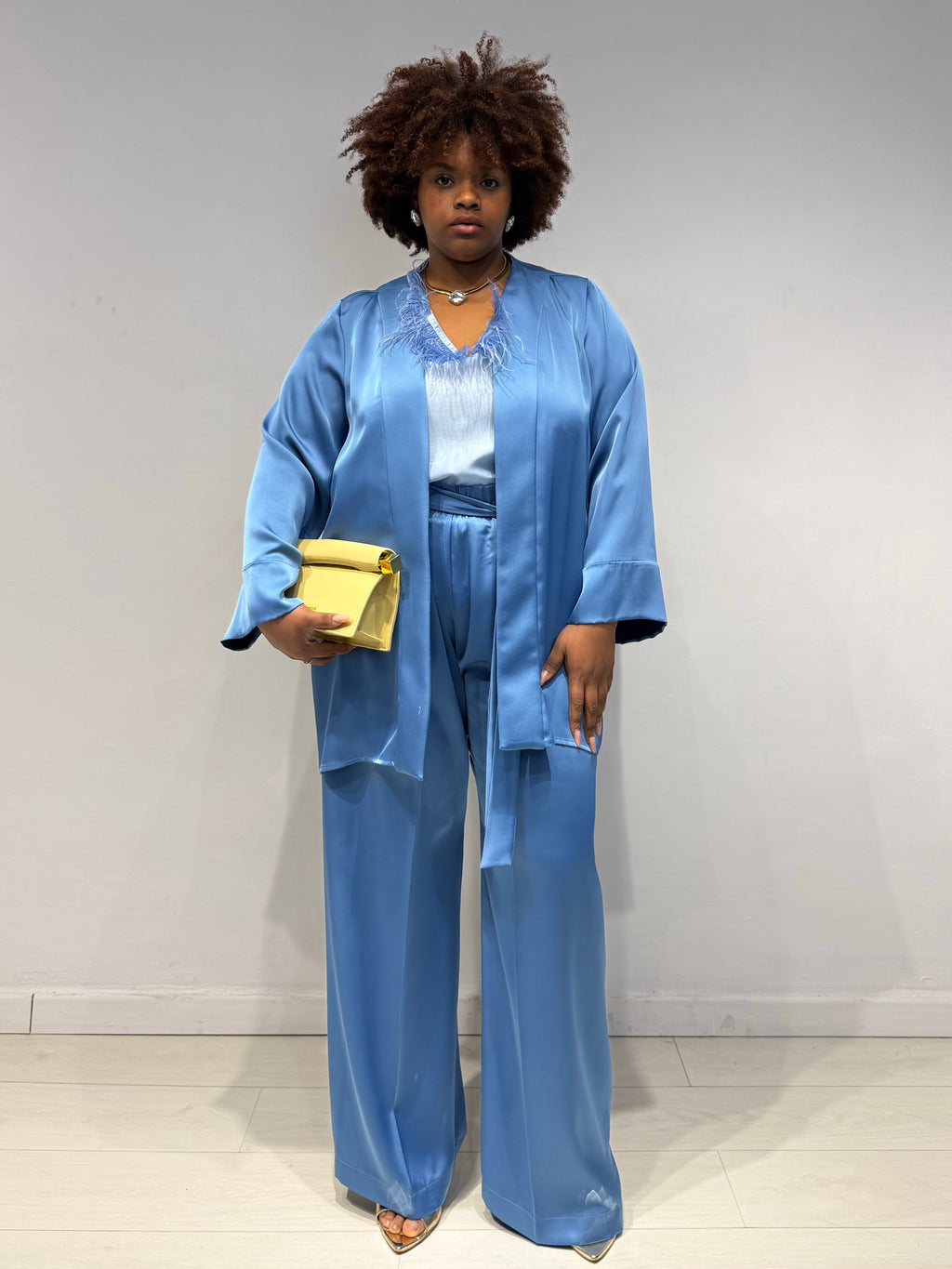 Coordinato Blu Celeste