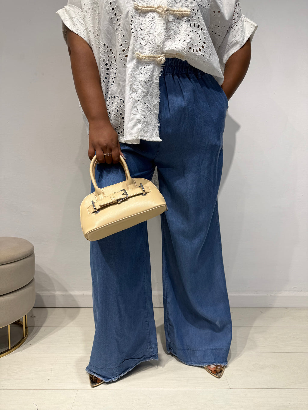 Jeans Chambray Chiaro