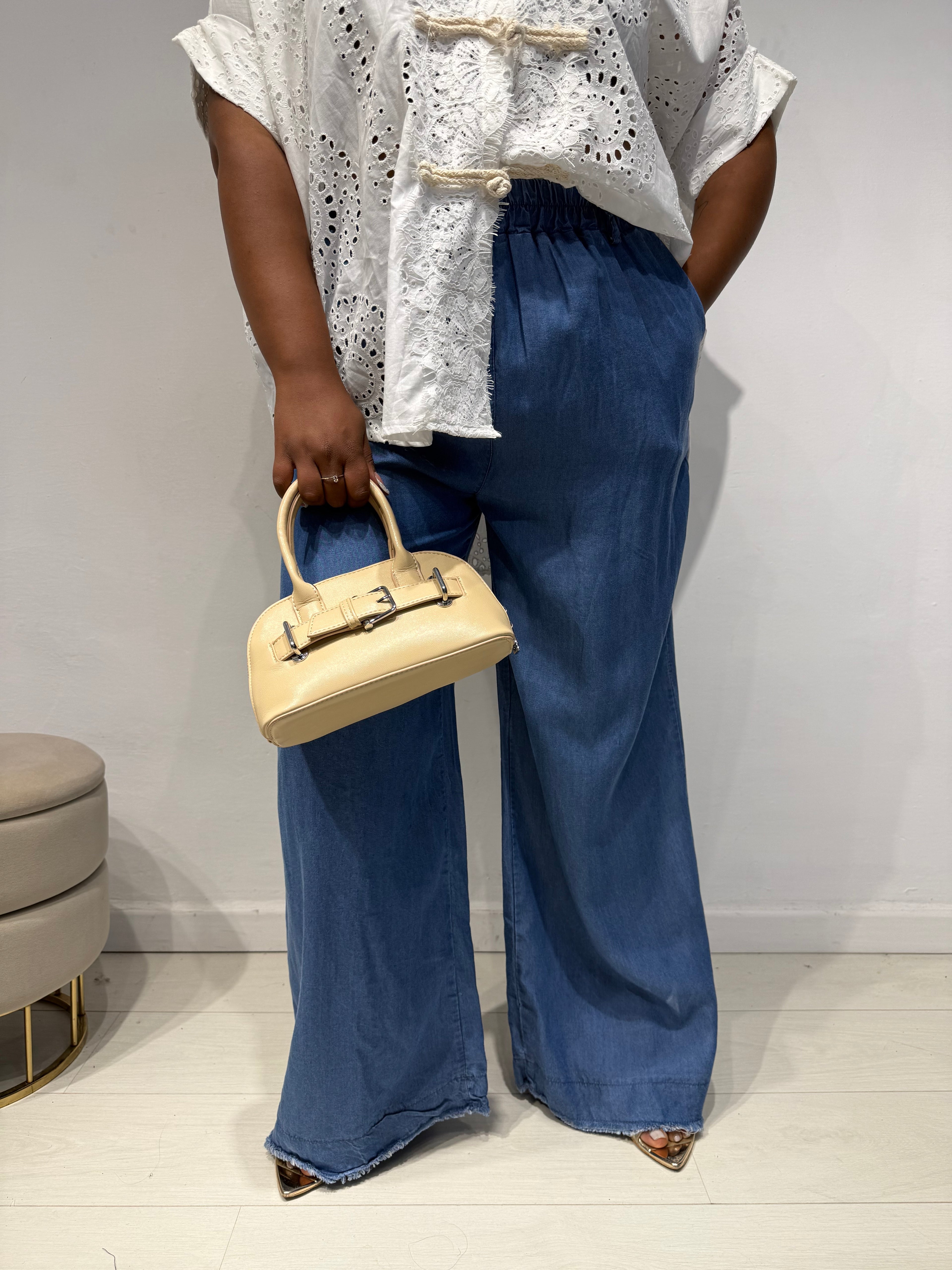 Jeans Chambray Chiaro
