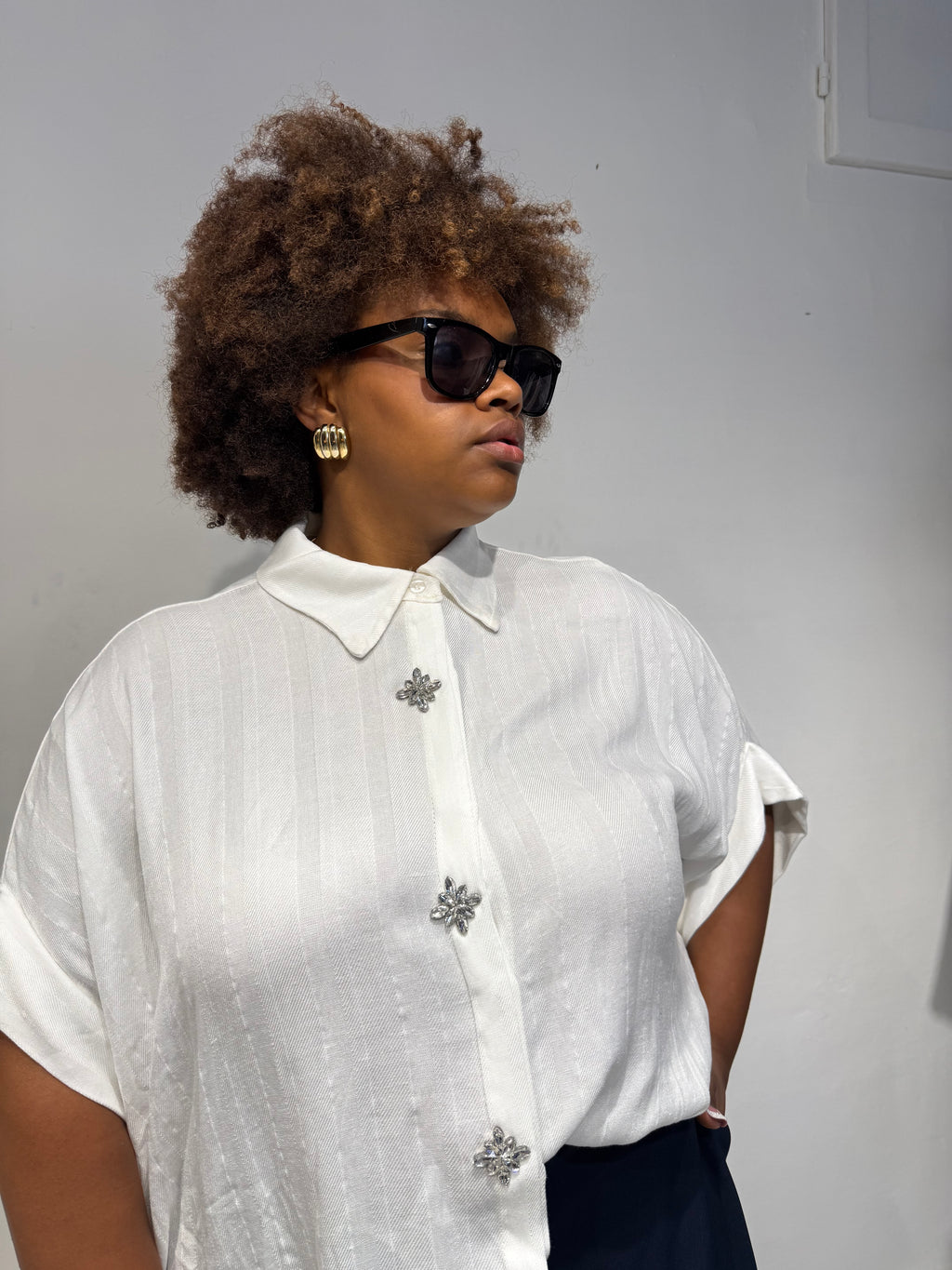 Camicia Gioiello Bianca