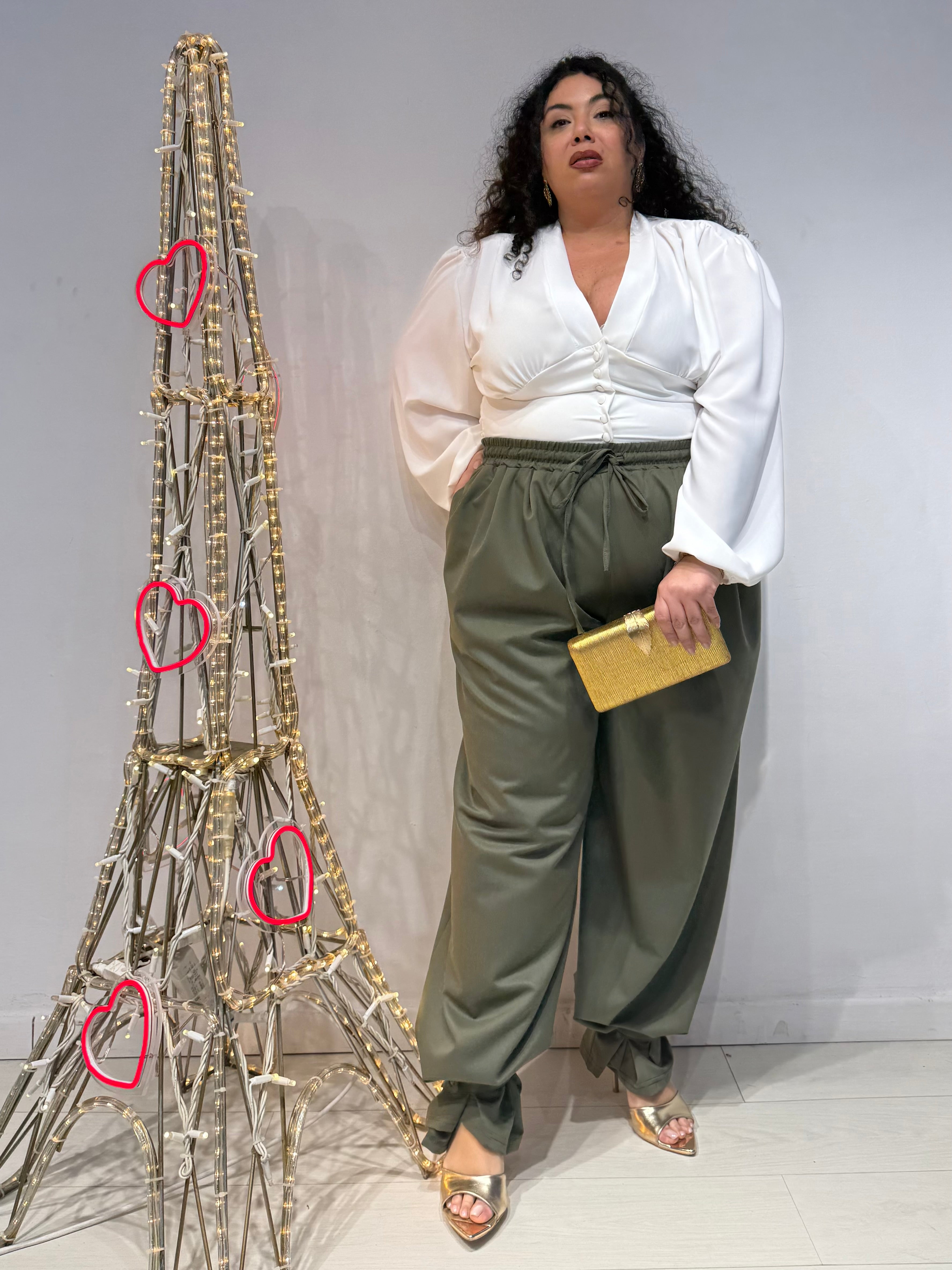 Pantaloni Candy Verdi